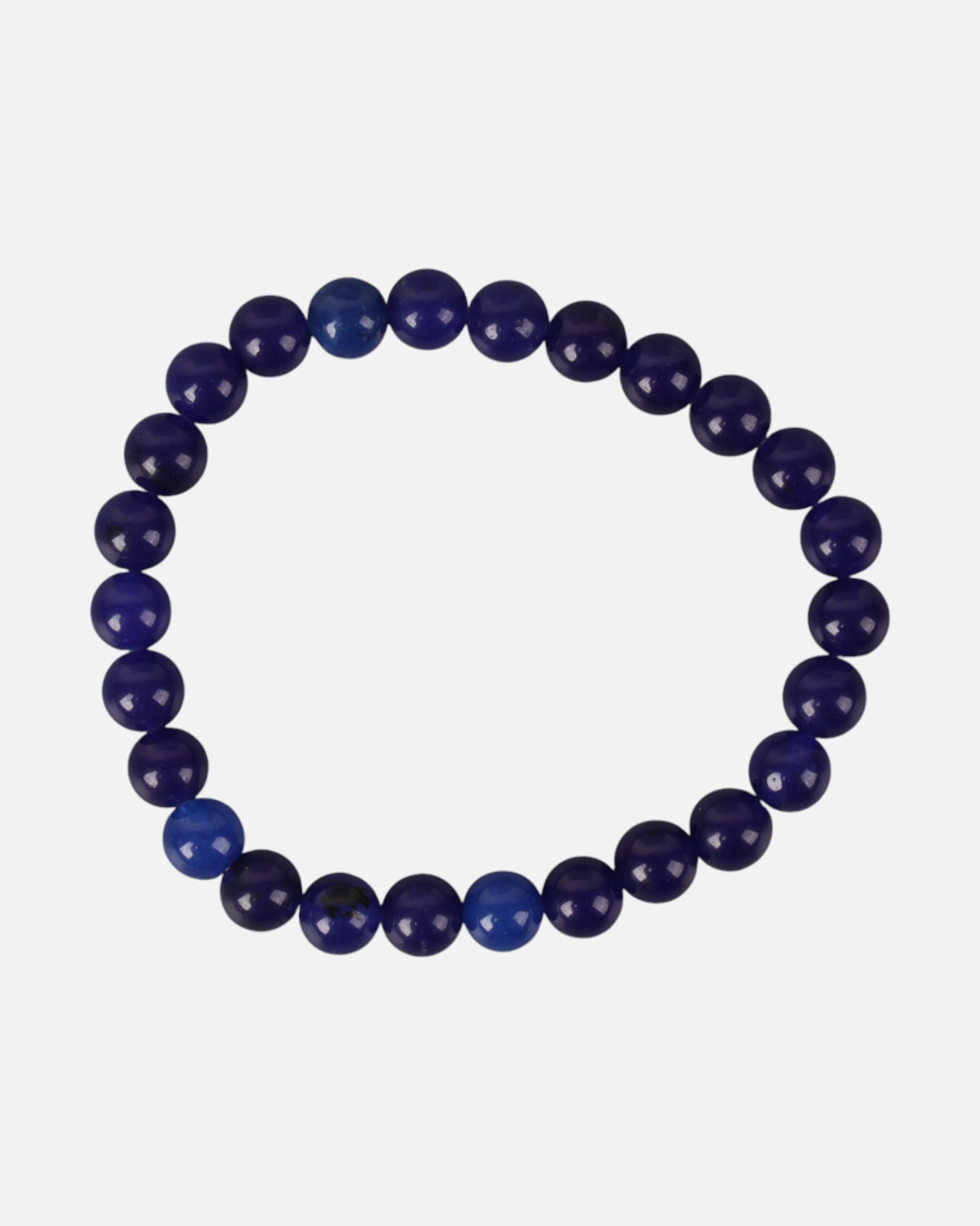 Blue Agate Bracelet | Handcrafted Gemstone Bracelet