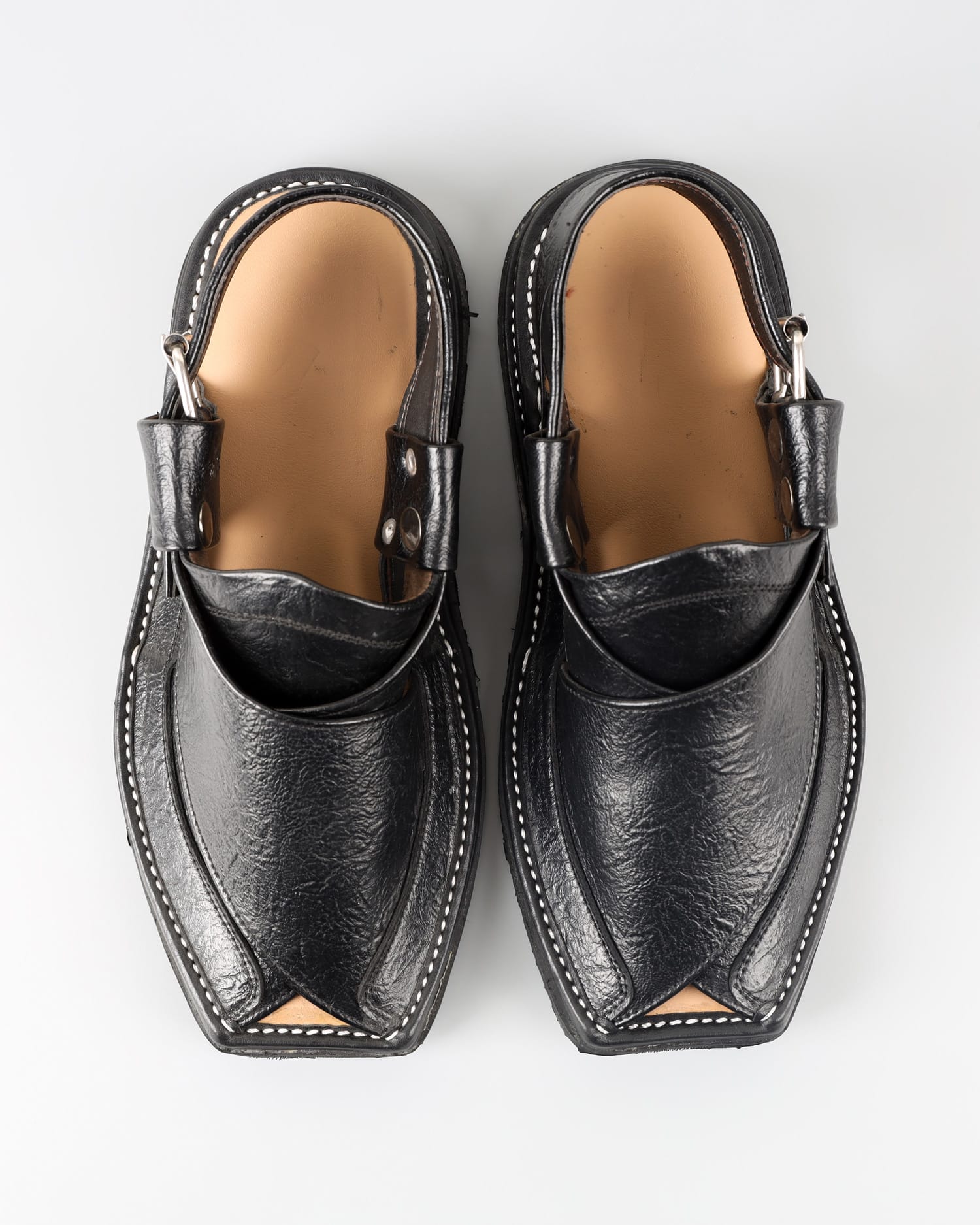 Sandals Charsadda style Leather Chappal | Handmade High Korn Leather chapal