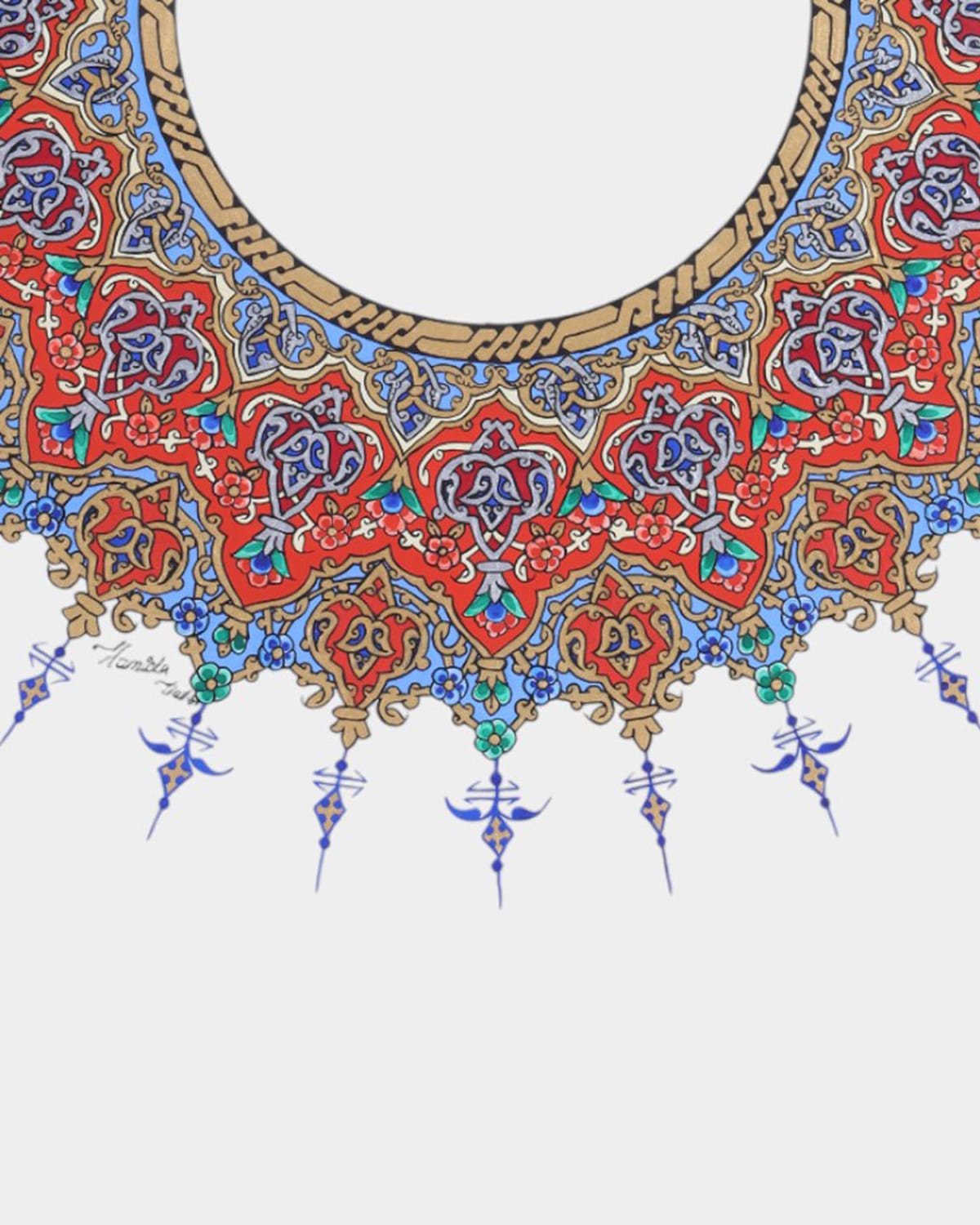 Minatori Design Wooden Frame Artwork Handcrafted Traditional Art | 40 x 56 cm