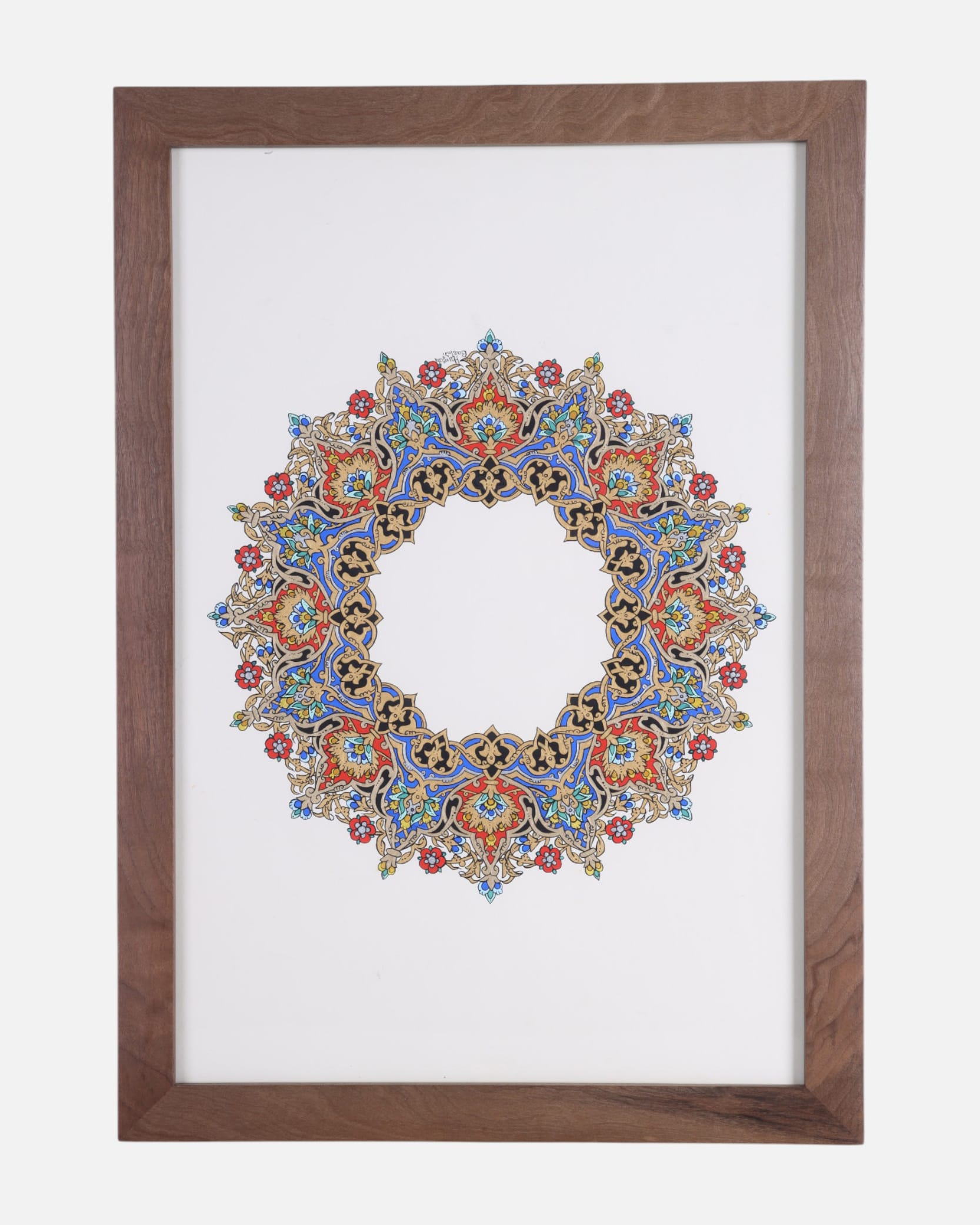Minatori Wooden Frame Artwork | Traditional Handcrafted Art | 40 x 56 cm