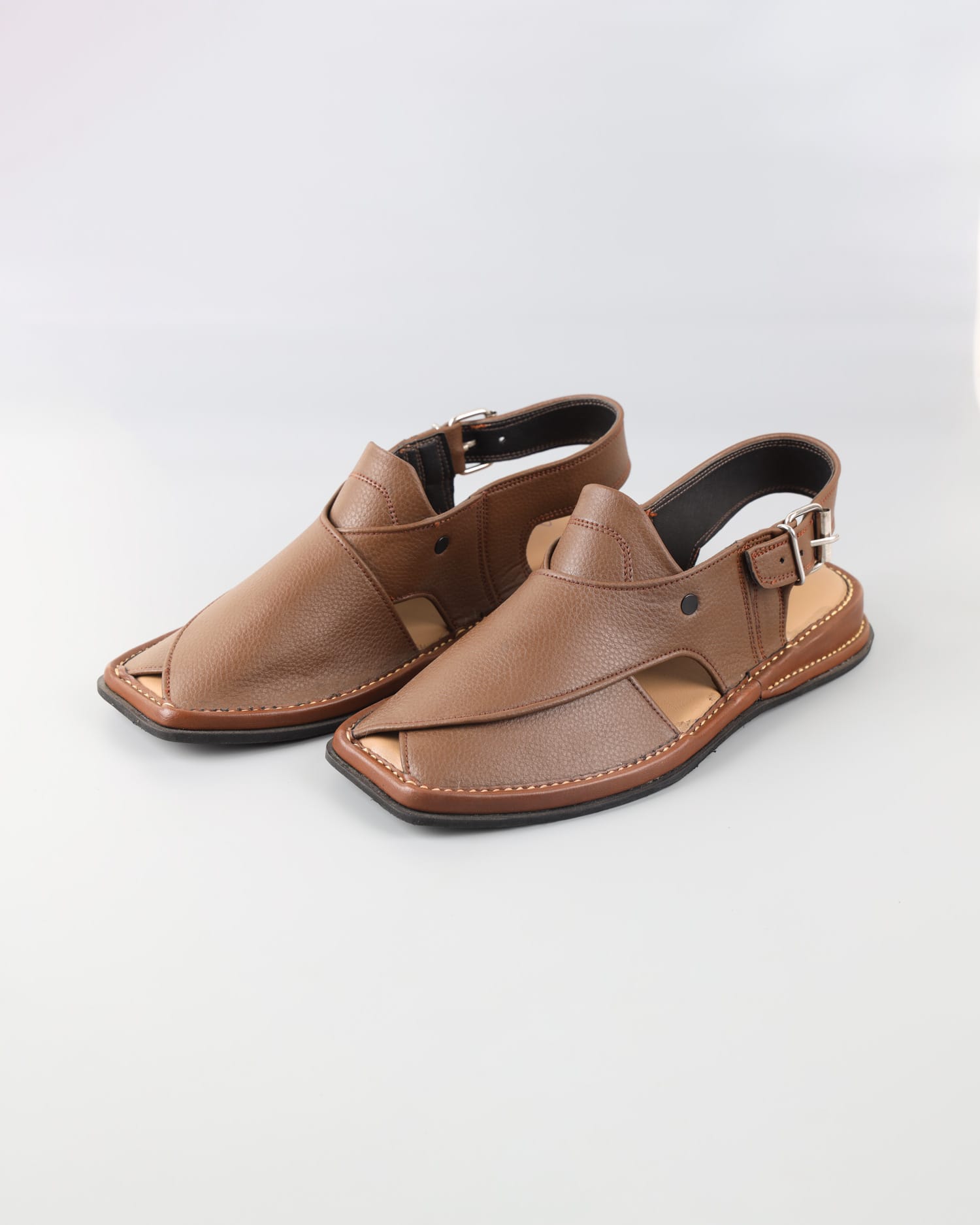 Charsadda Style Chappal | Handcrafted High Korn Leather chappals