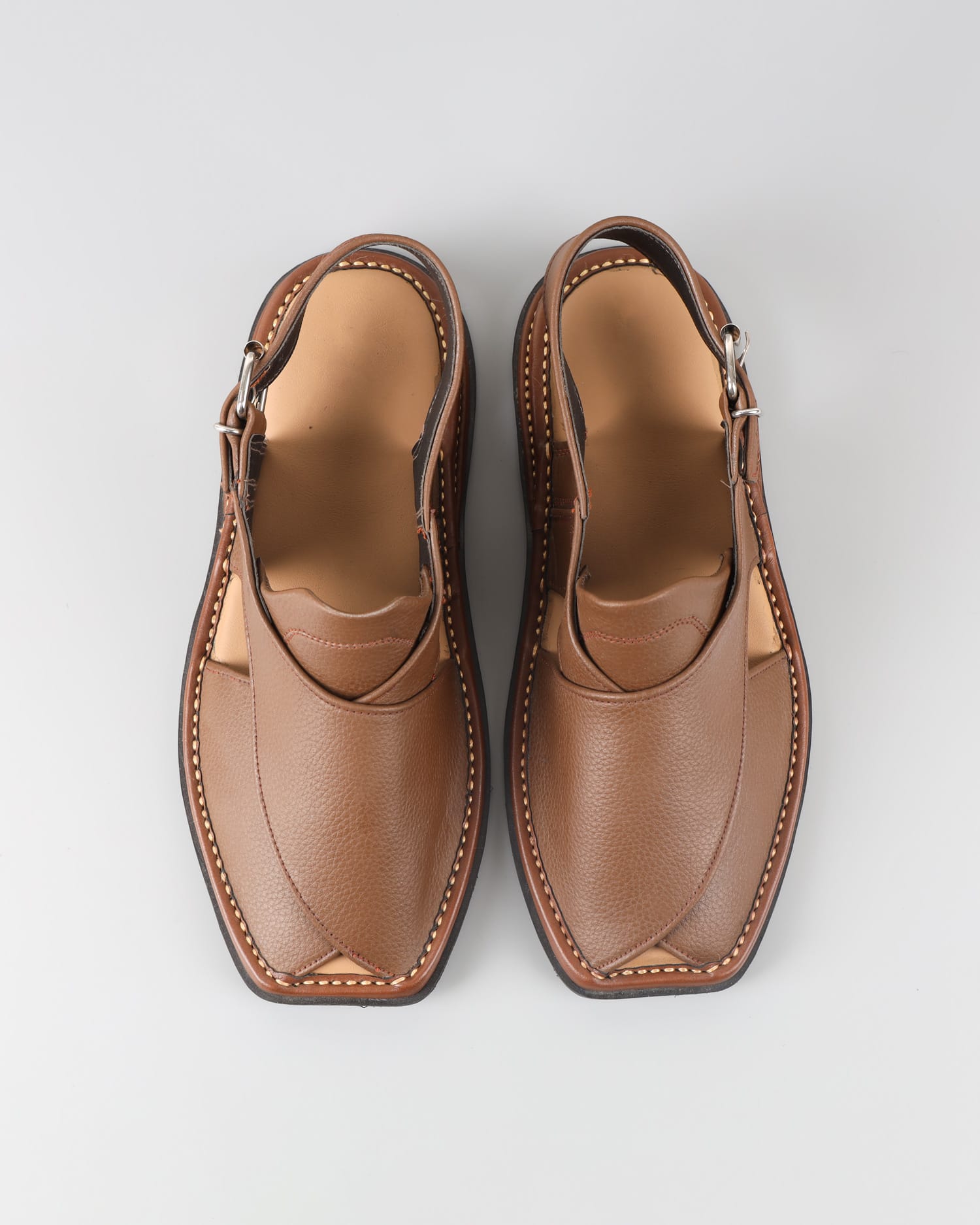 Charsadda Style Chappal | Handcrafted High Korn Leather chappals