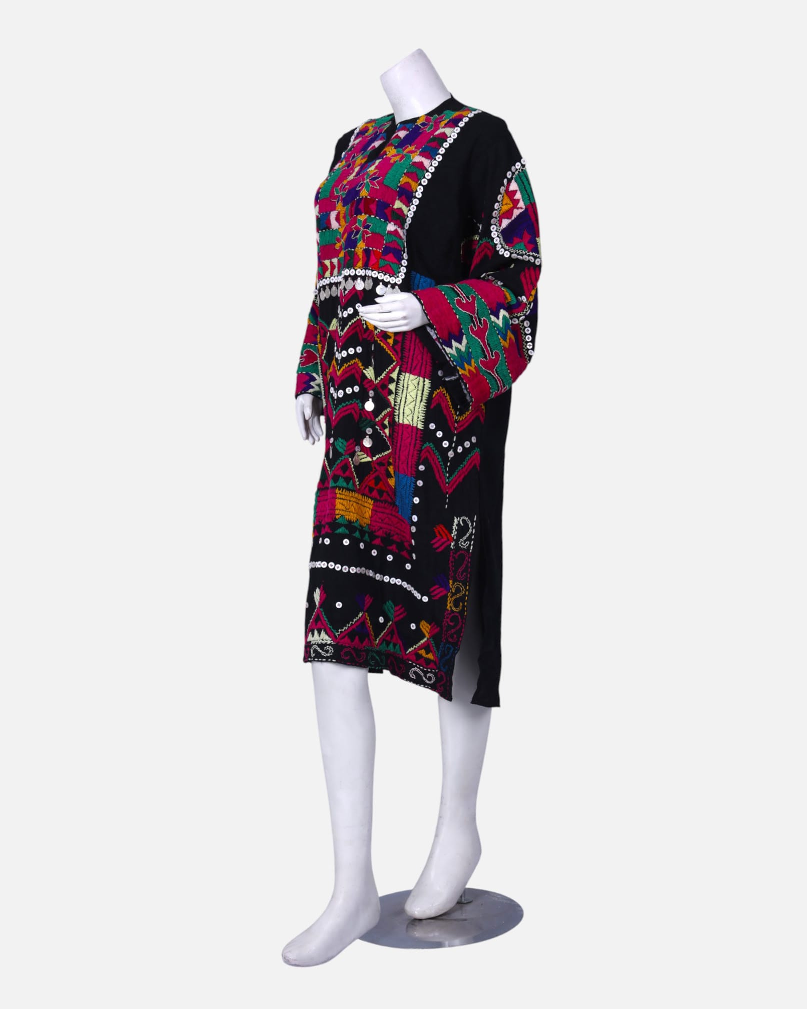 Pirana Handcrafted Embroidered Dress | Traditional Afghan Cotton Dress