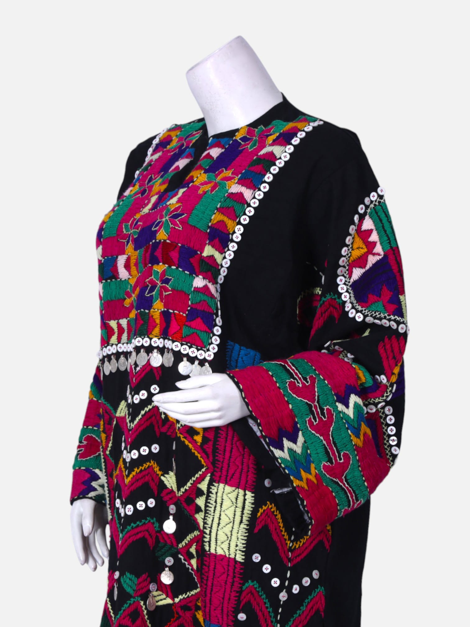 Pirana Handcrafted Embroidered Dress | Traditional Afghan Cotton Dress