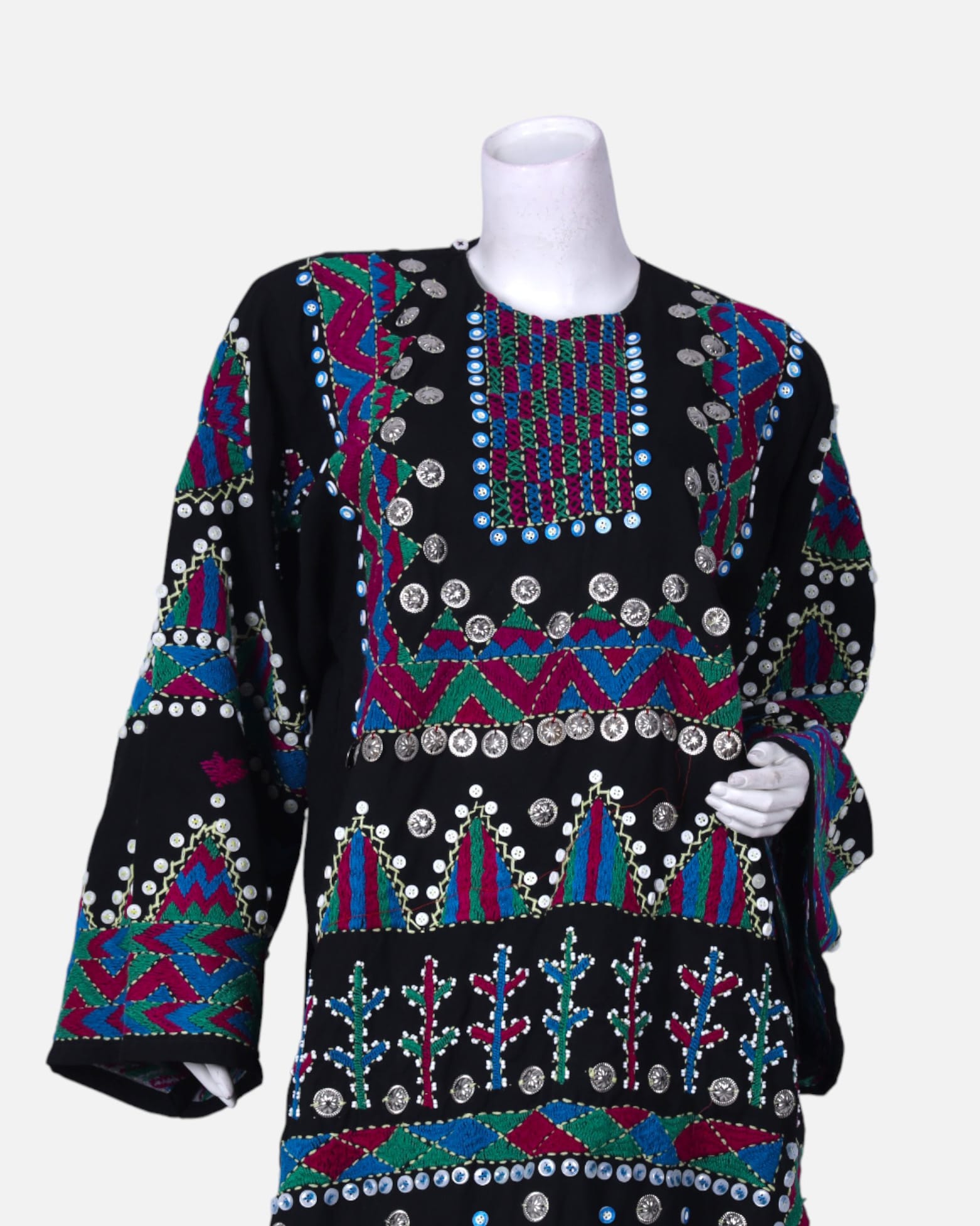 Pirani Dress | Handcrafted Embroidered Afghan Dress
