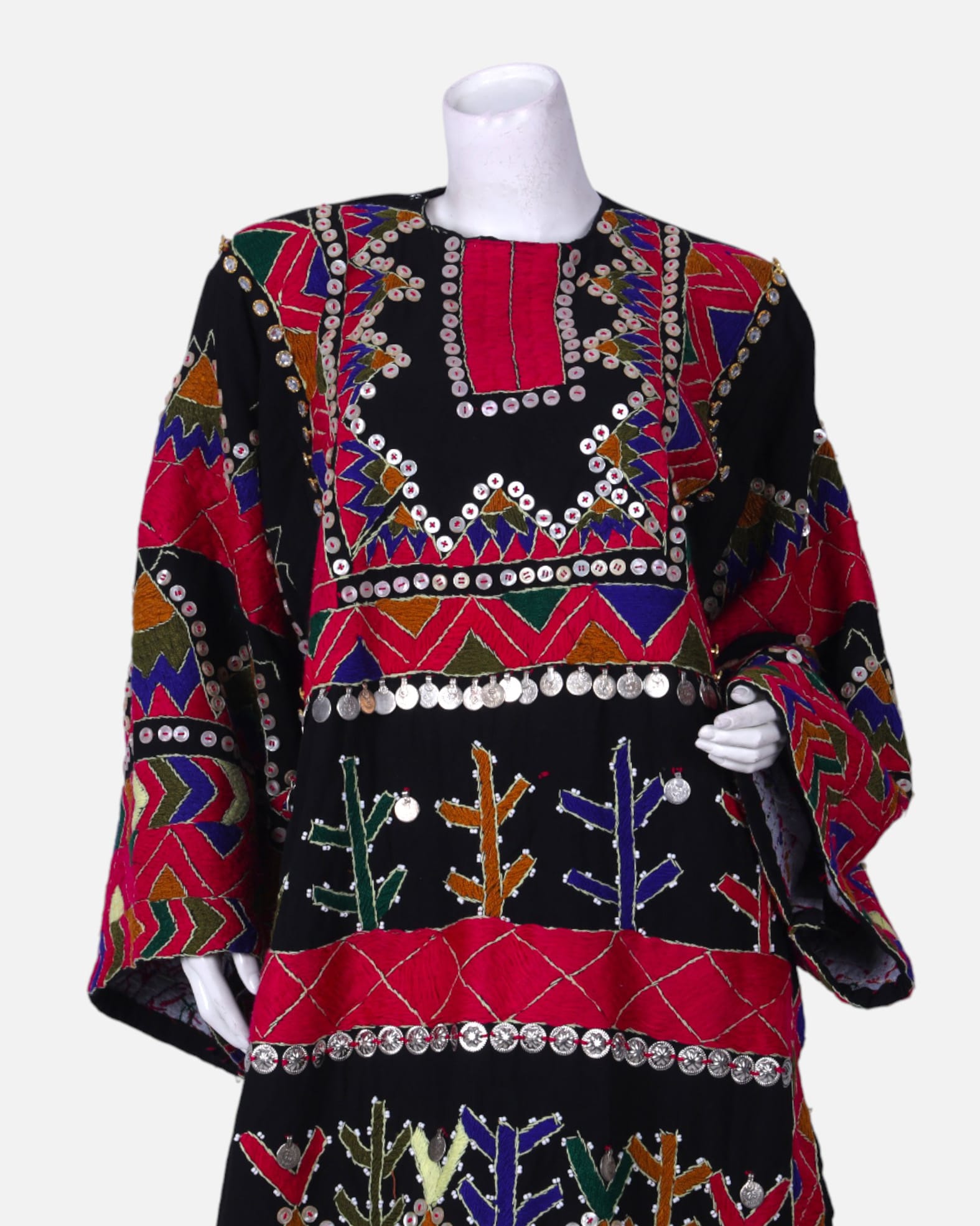 Pirani Dress | Handcrafted Afghan Cotton Embroidered Dress
