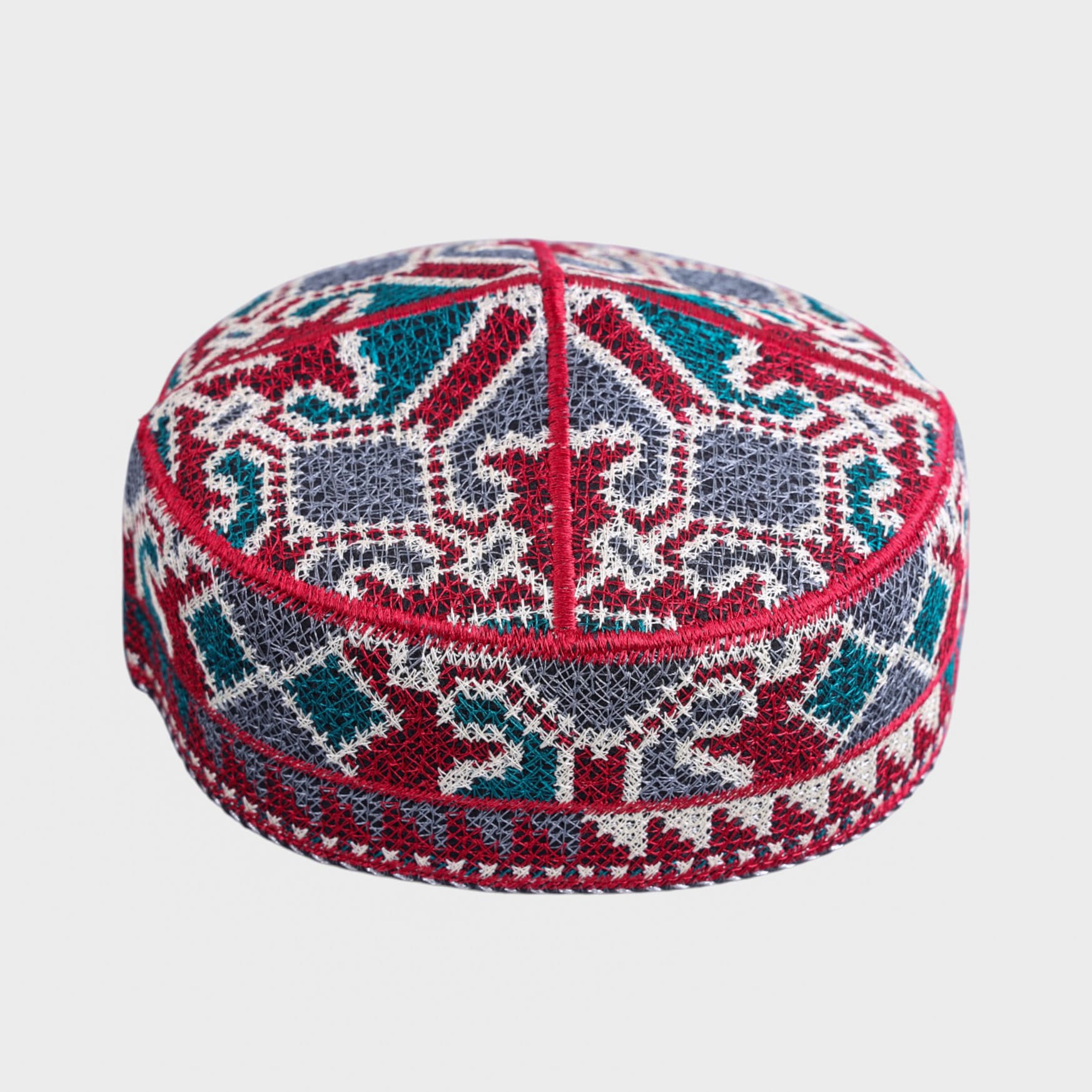 Afghan Cap Woolen Embroidered Cap | Handmade