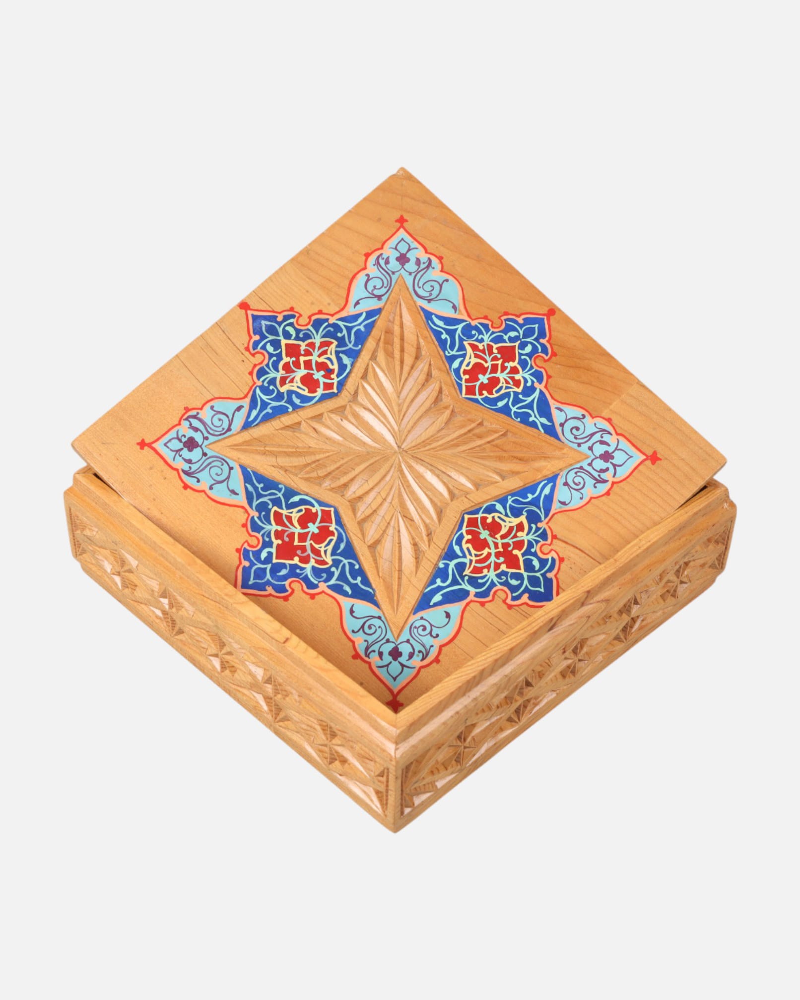 Miniature Handcrafted Jewelry and Photo Box | Carved and Miniature Art