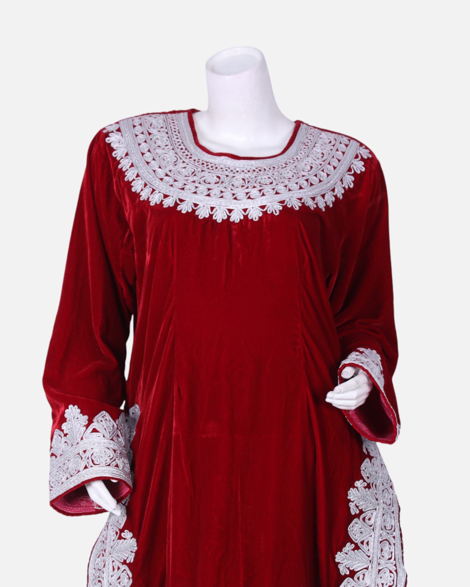 Punjabi Gand | 2pc Traditional Afghan Embroidered Dress