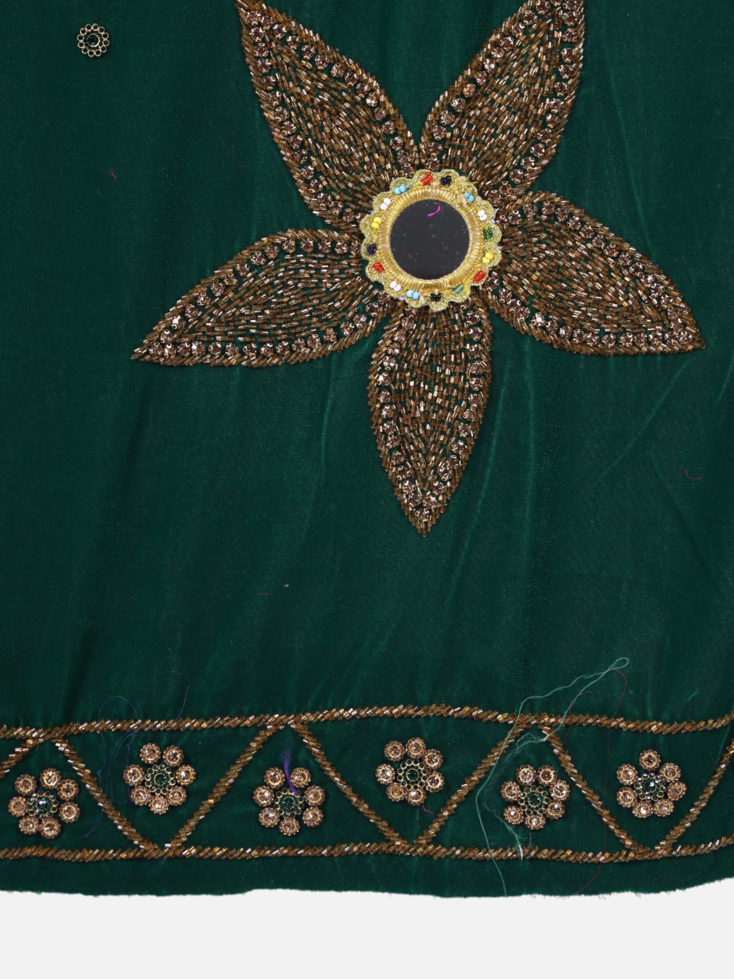 Bridal Shawl | Hand-Embroidered Afghan Shawl
