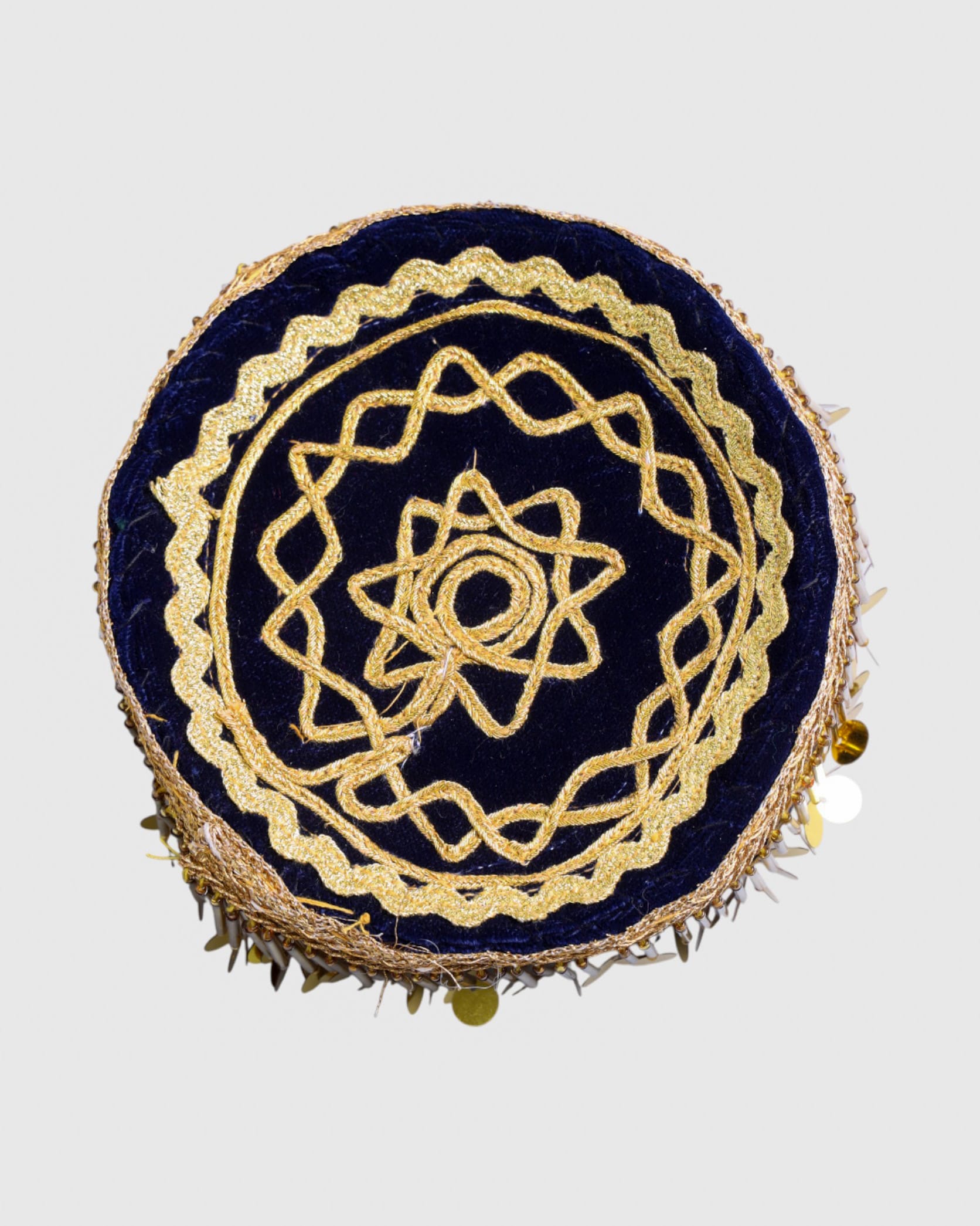 Traditional Afghan Hat | Handcrafted Embroidered Afghan Cap