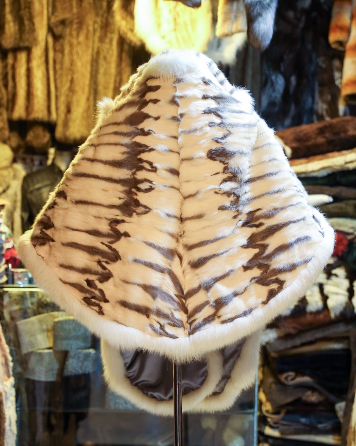 Premium Fur Striped Pattern