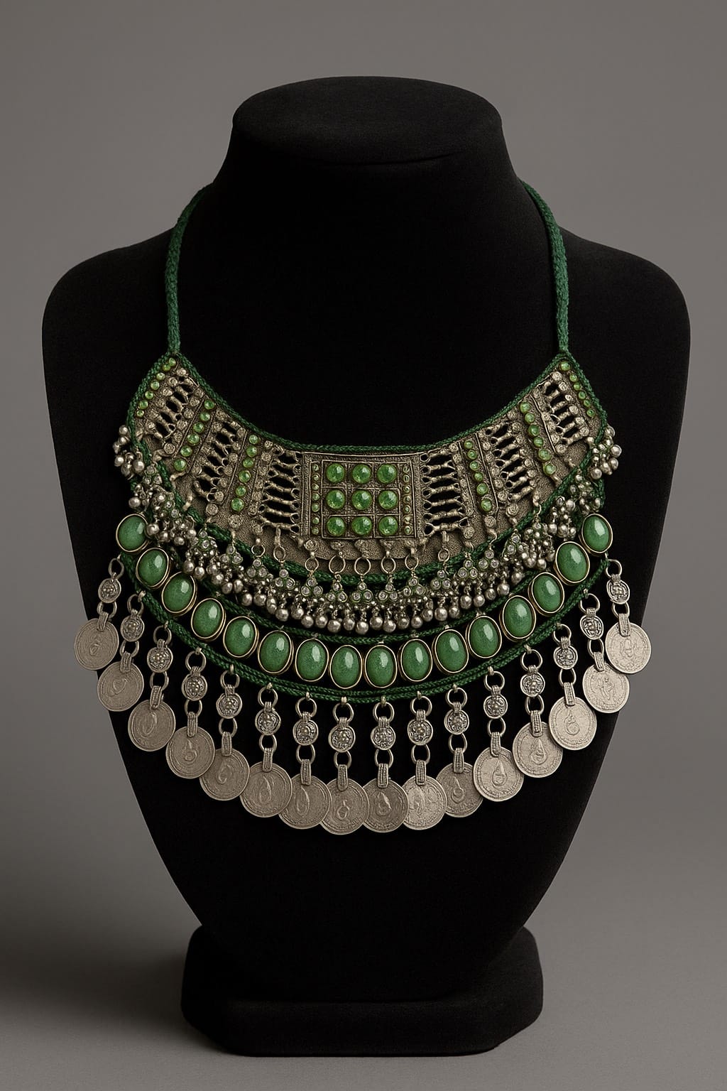 Vintage Necklace | Afghani Choker Necklace