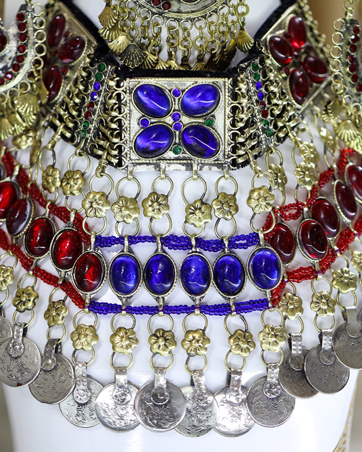 Afghan Multicolored full jewellery set