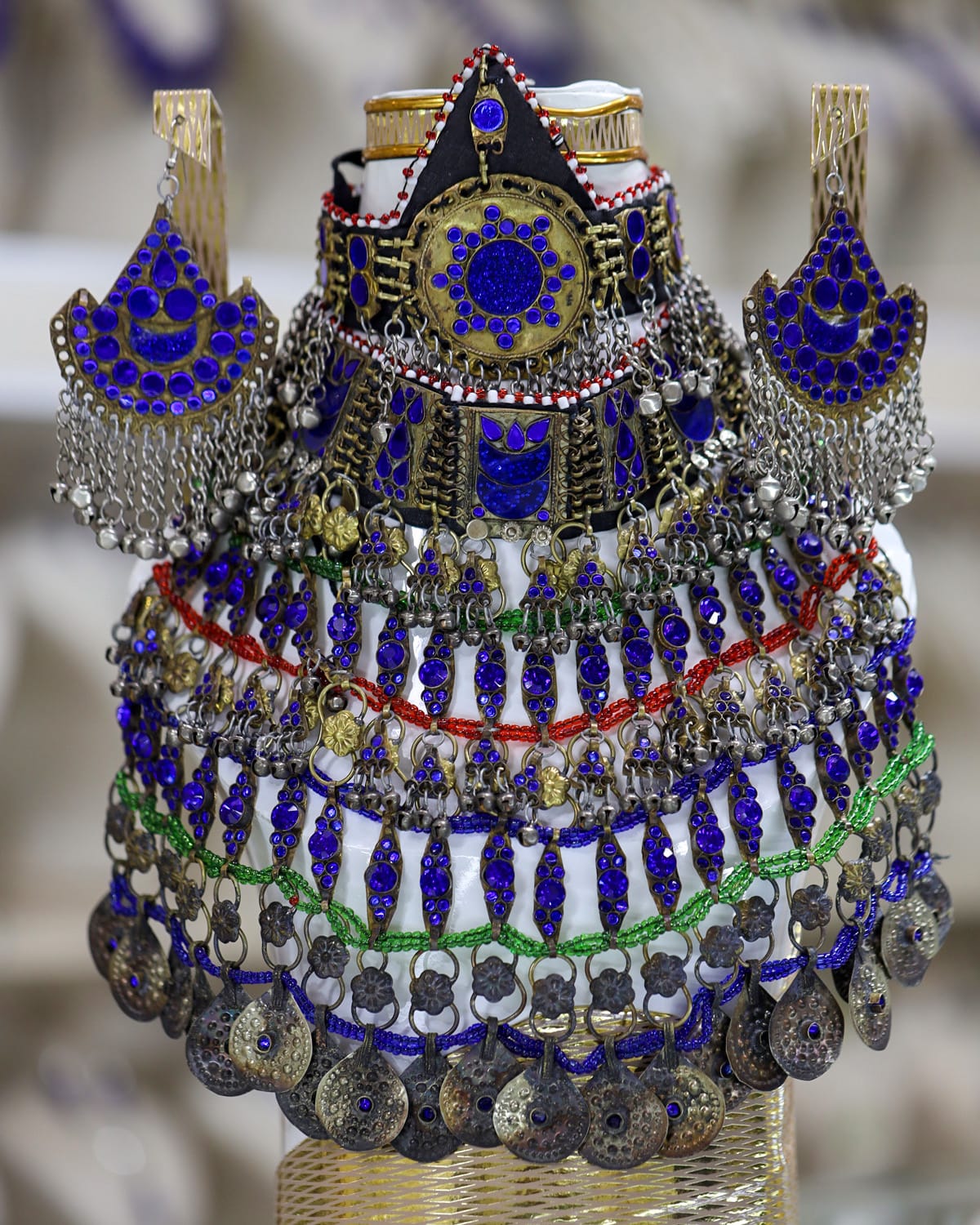 Afghan Blue full Jewelry Set