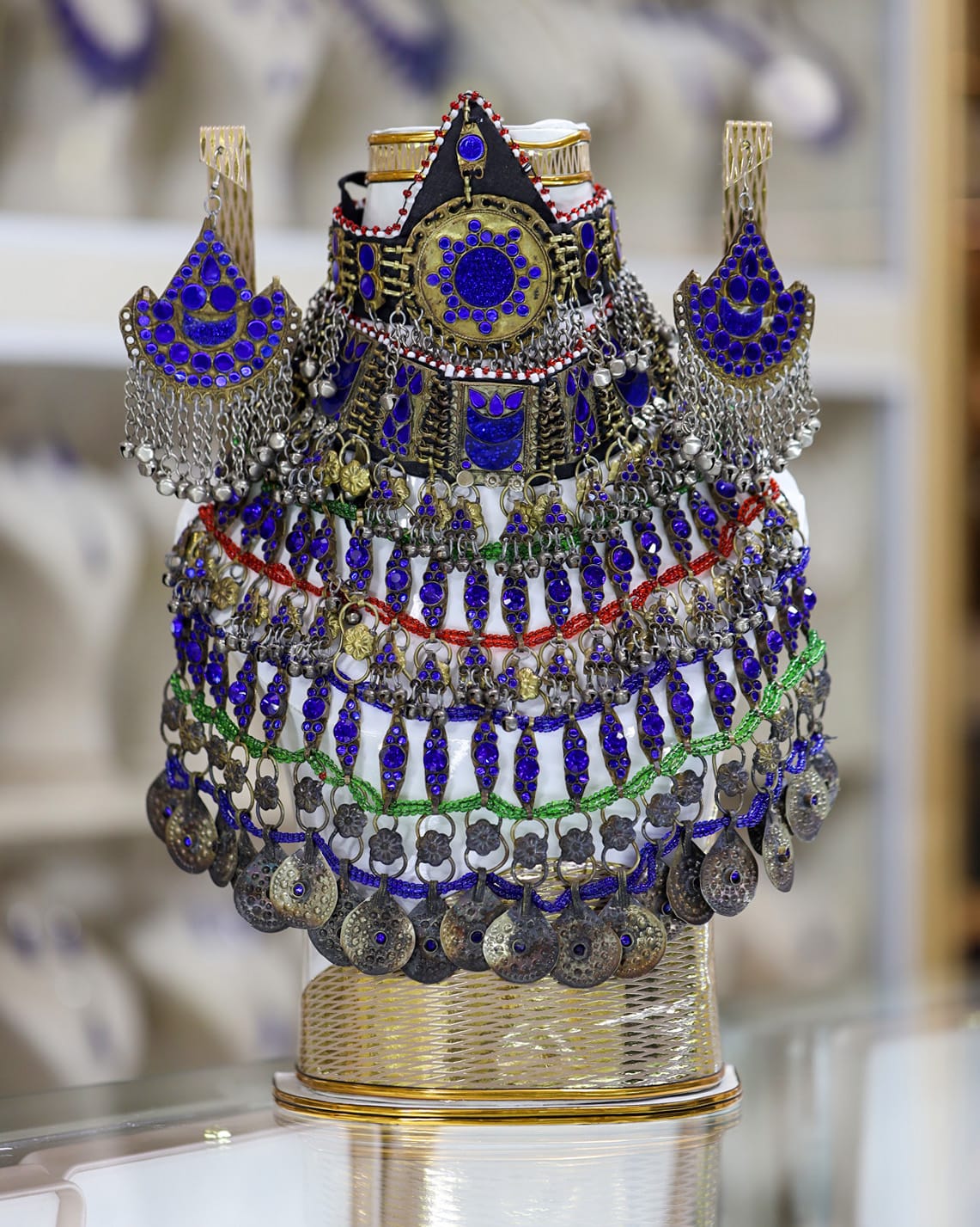 Afghan Blue full Jewelry Set