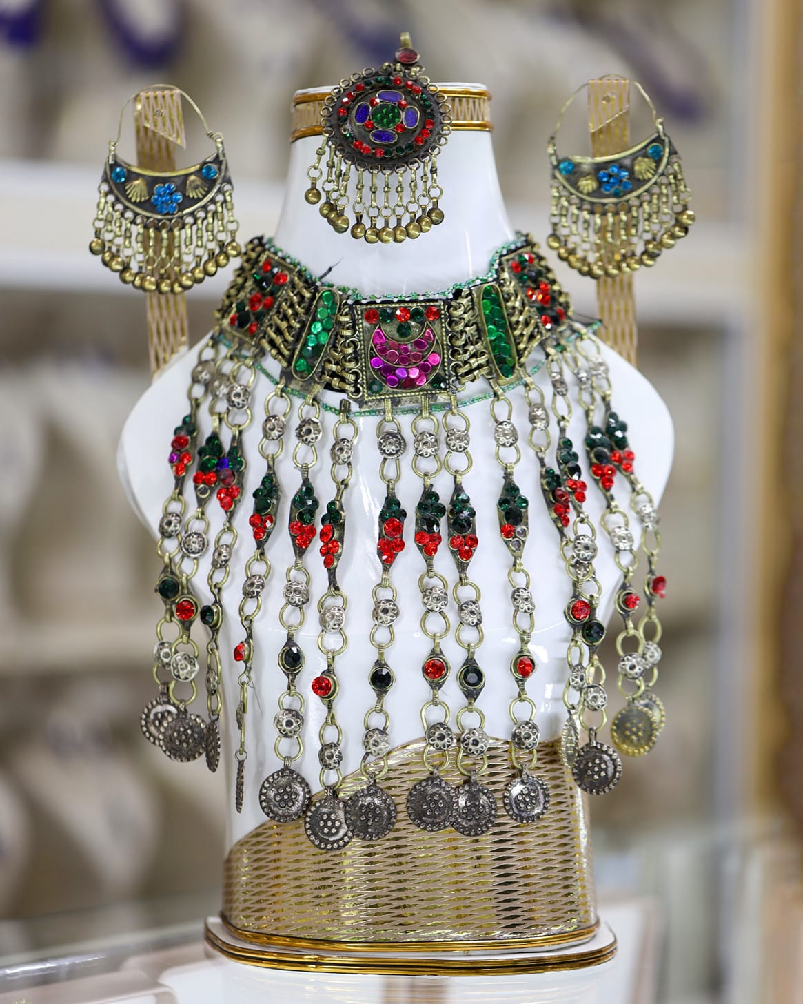 Afghan handmade Kuchi Jewelry Set