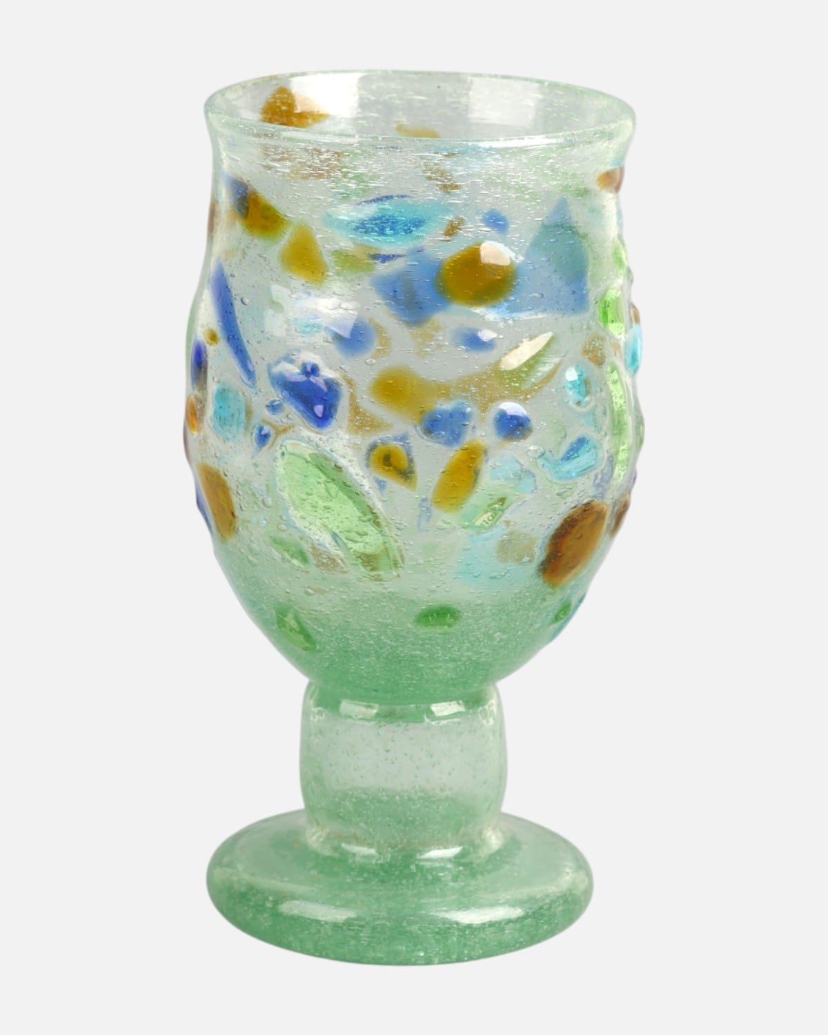 Hand-Blown Afghan Glass Set 4-Piece