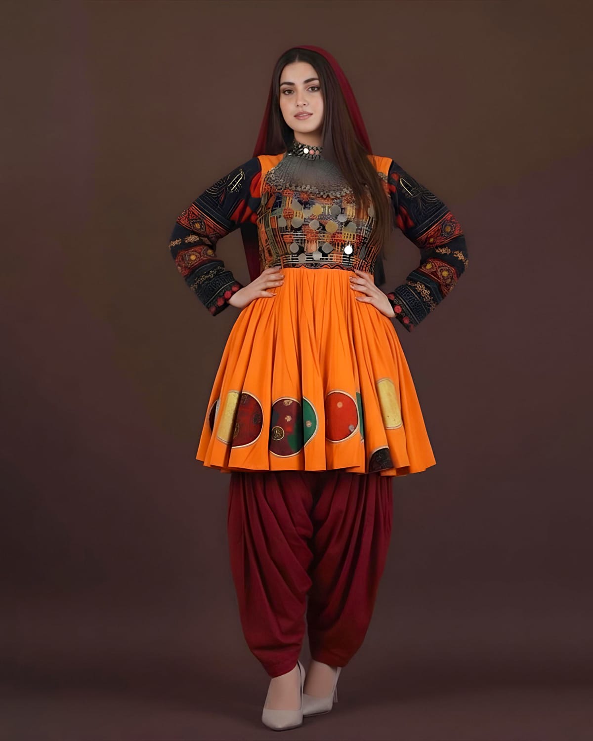Afghan Handmade Layli Dress Set