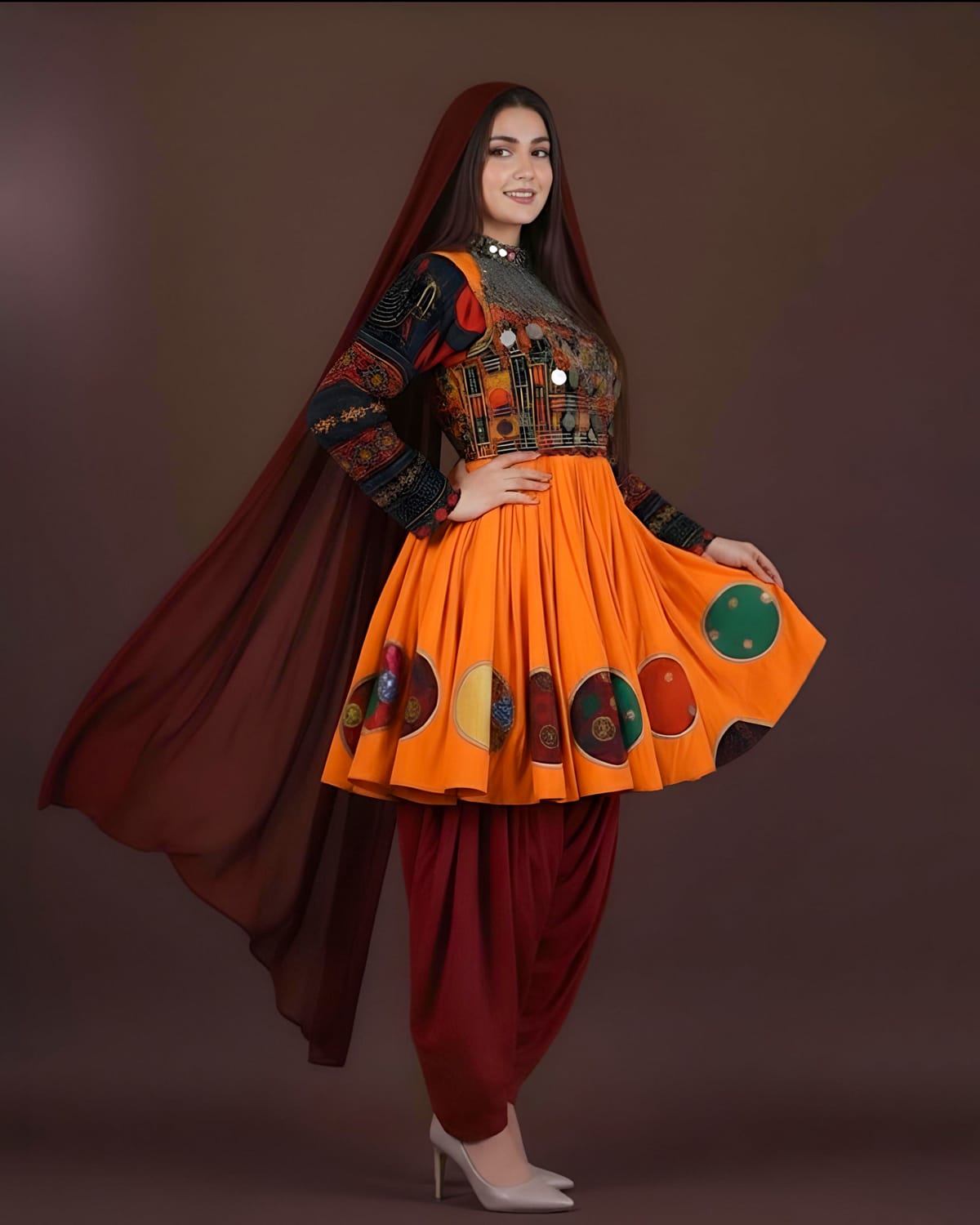 Afghan Handmade Layli Dress Set