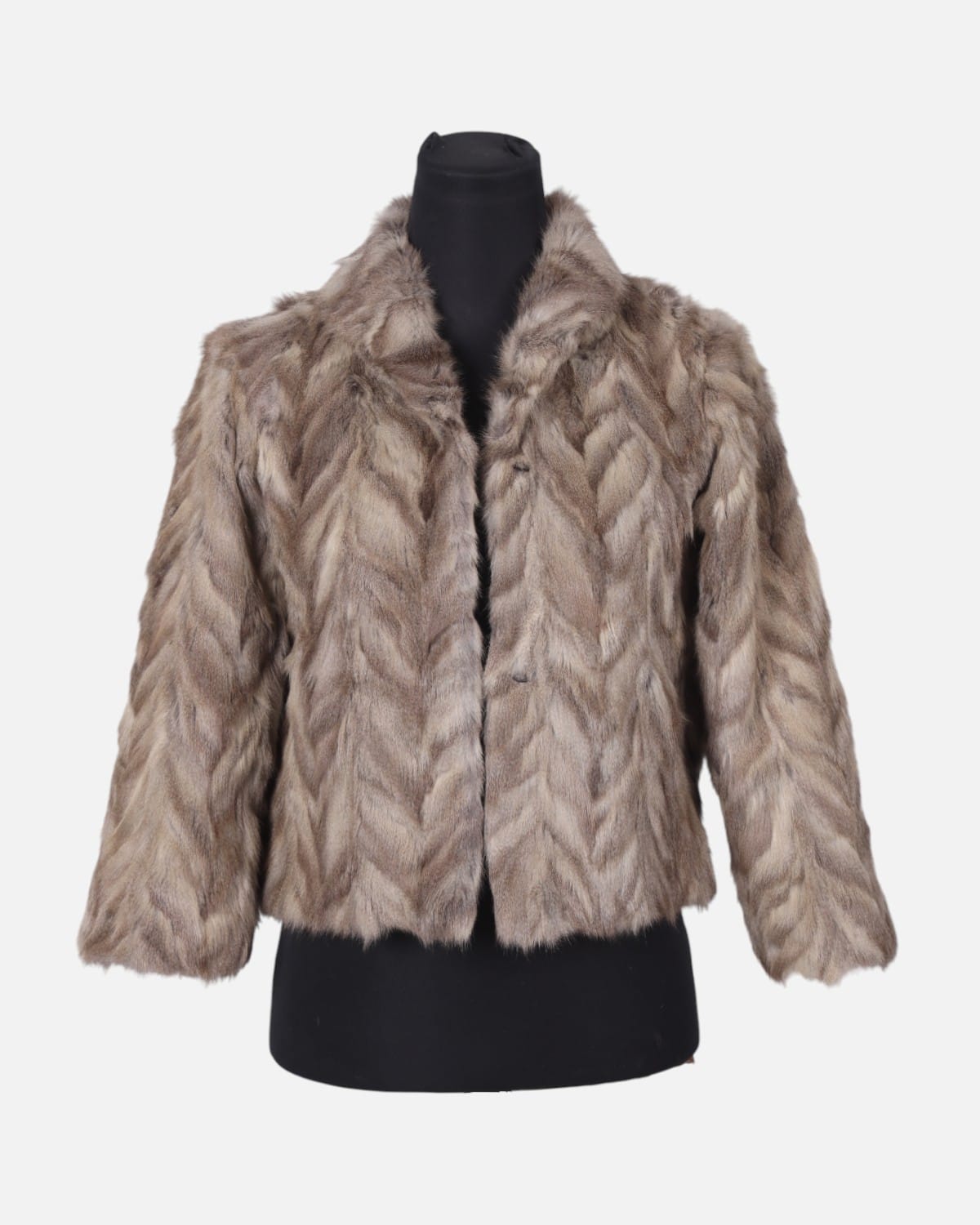 Real Sea Mink Fur Coat – Handmade Winter Wear