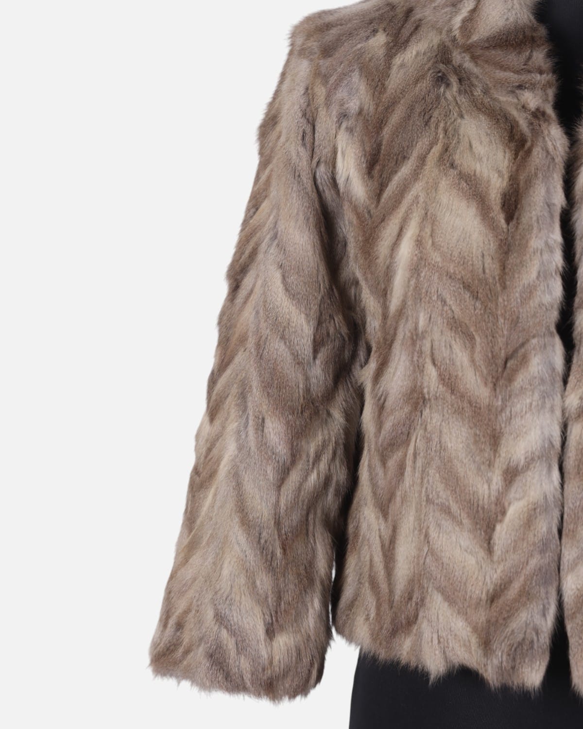 Real Sea Mink Fur Coat – Handmade Winter Wear