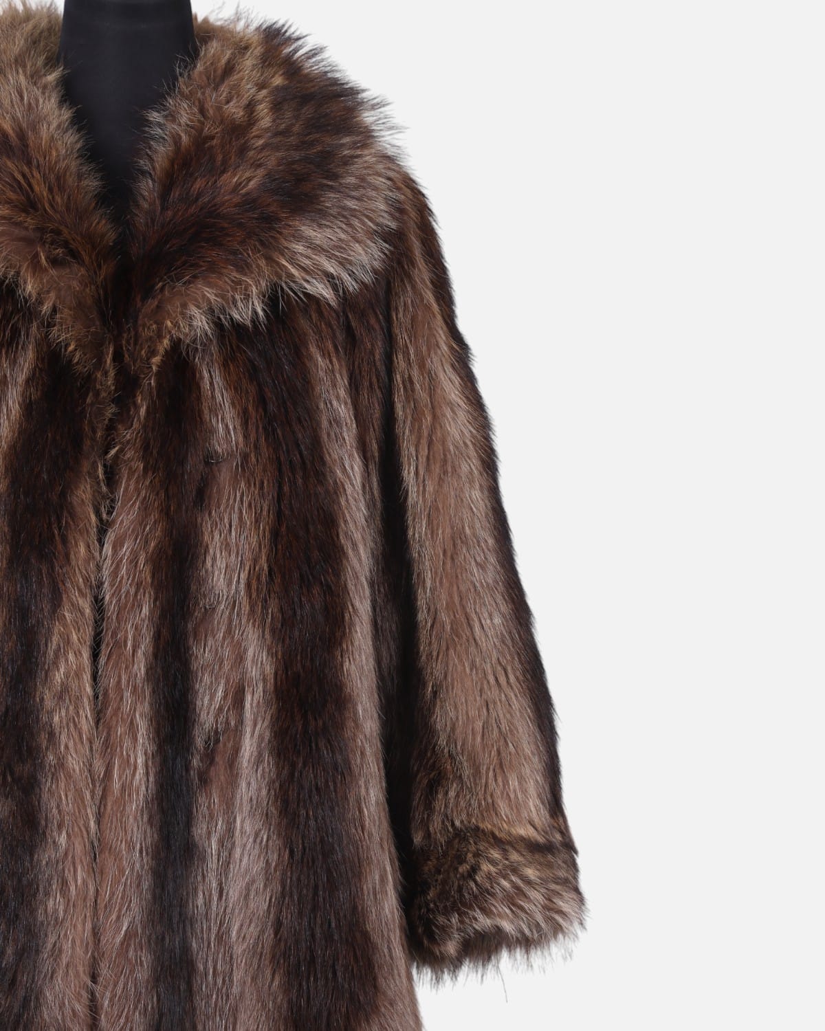 Handmade Goji Fur Coat