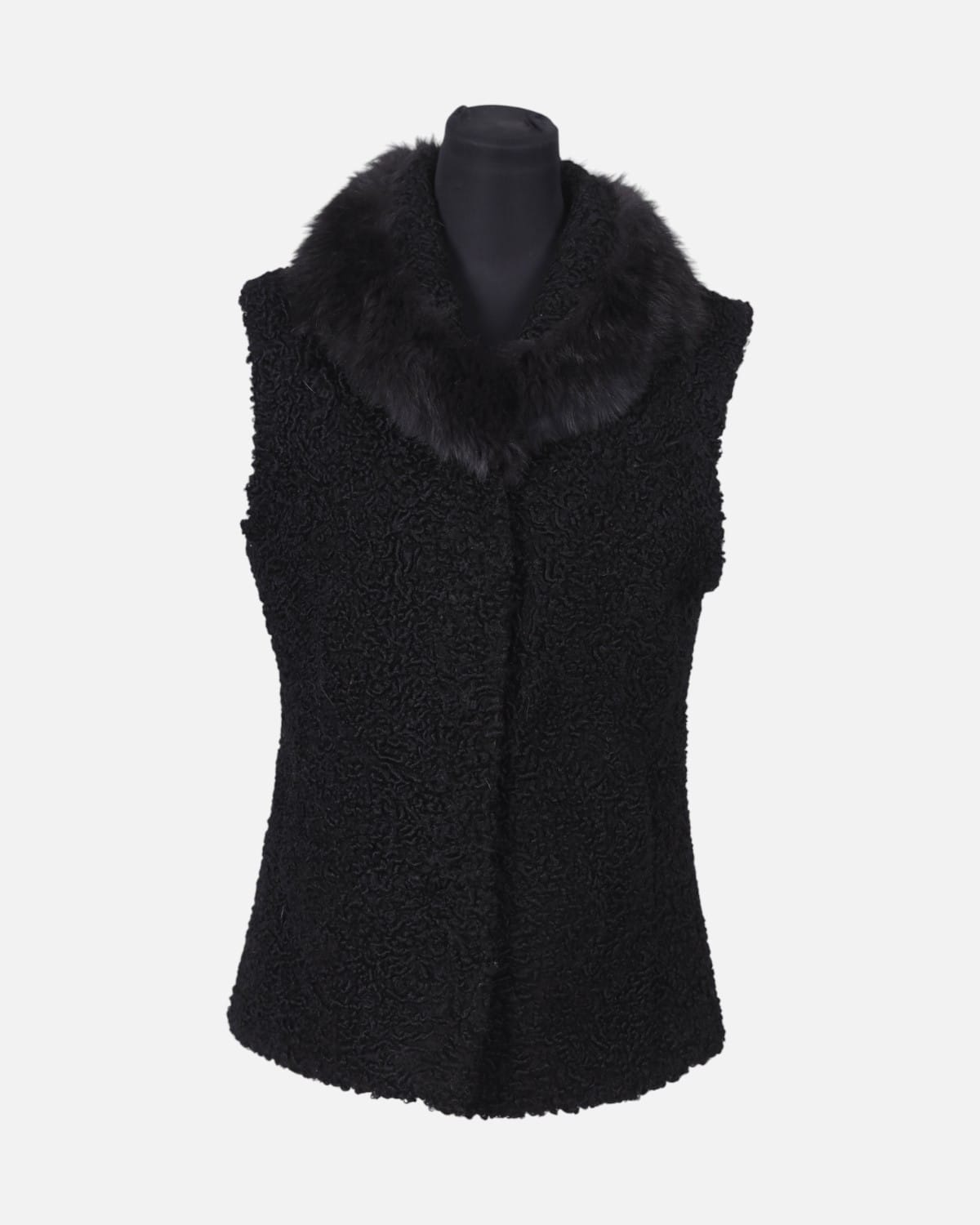 Black Handmade Vest