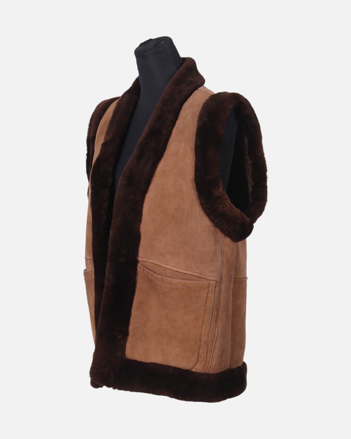Merino Wool Vest Handmade Waistcoat Jacket