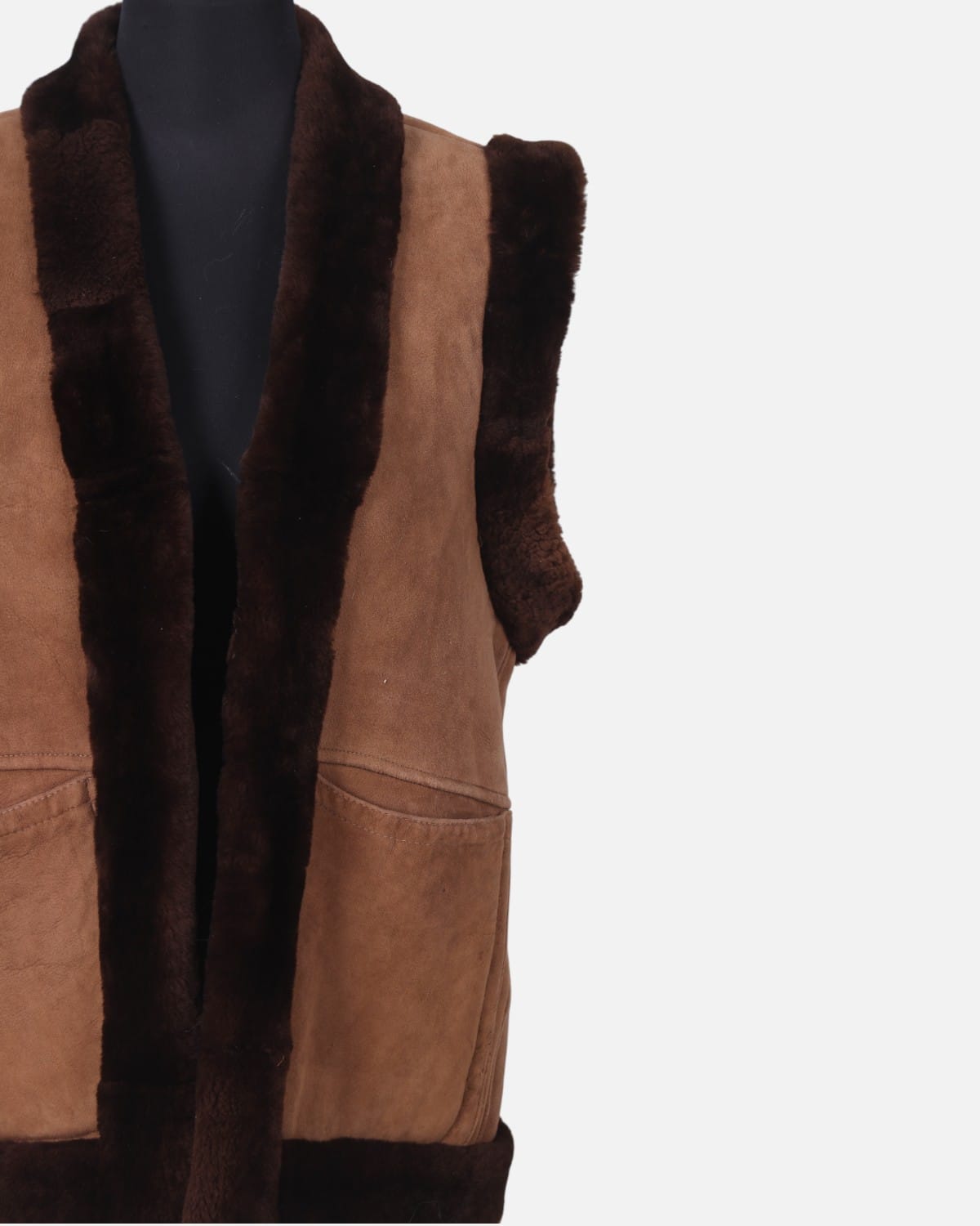 Merino Wool Vest Handmade Waistcoat Jacket