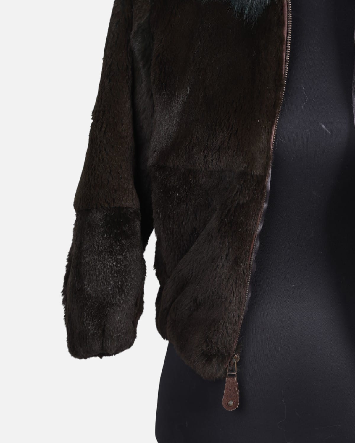 Kids Fur Lined Hooded Winter Coat
