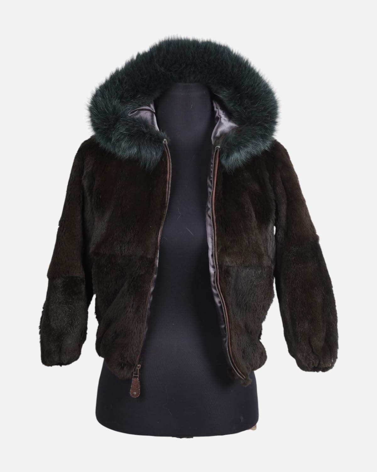 Kids Fur Lined Hooded Winter Coat