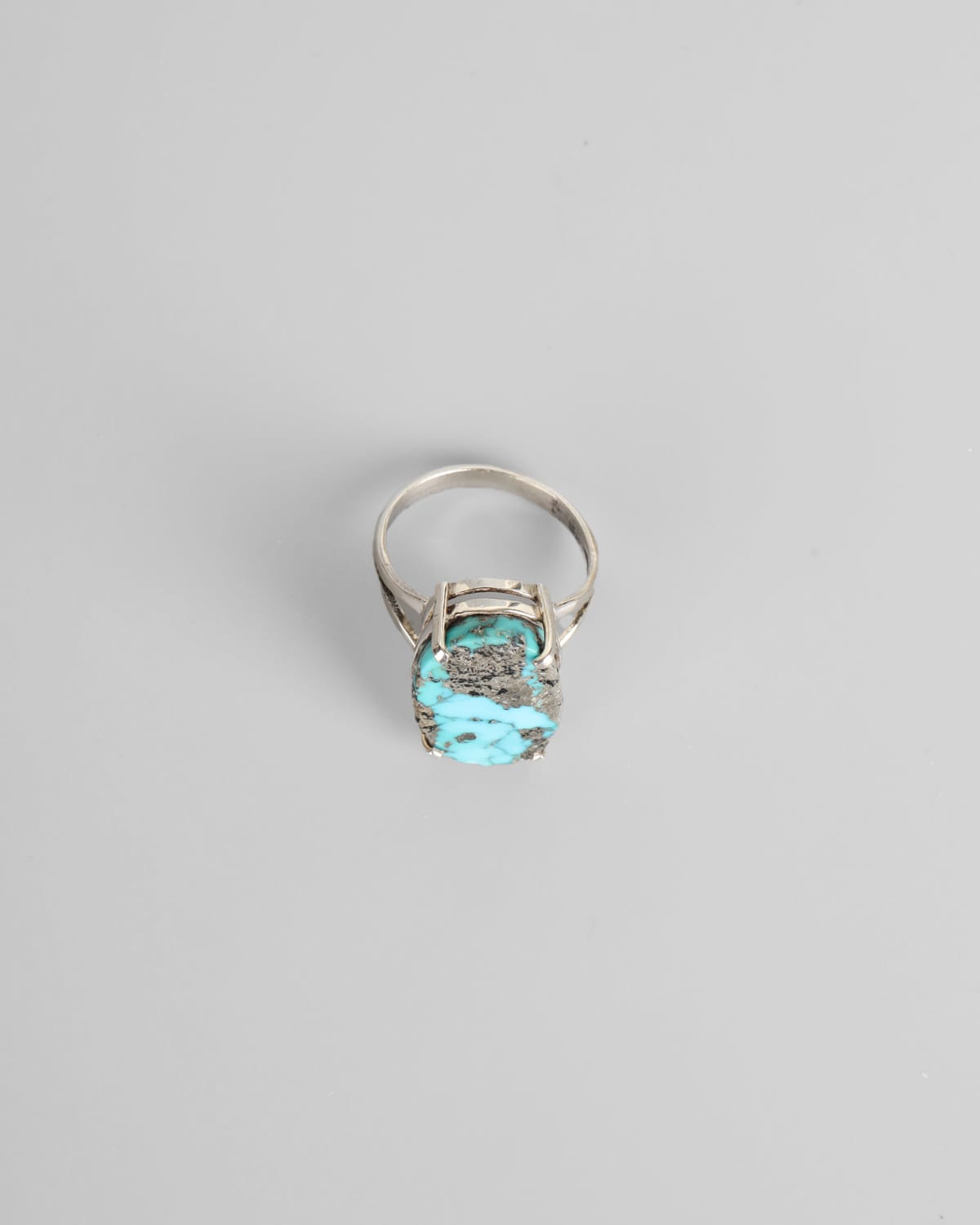 Women’s Iranian Nishapur Turquoise Ring