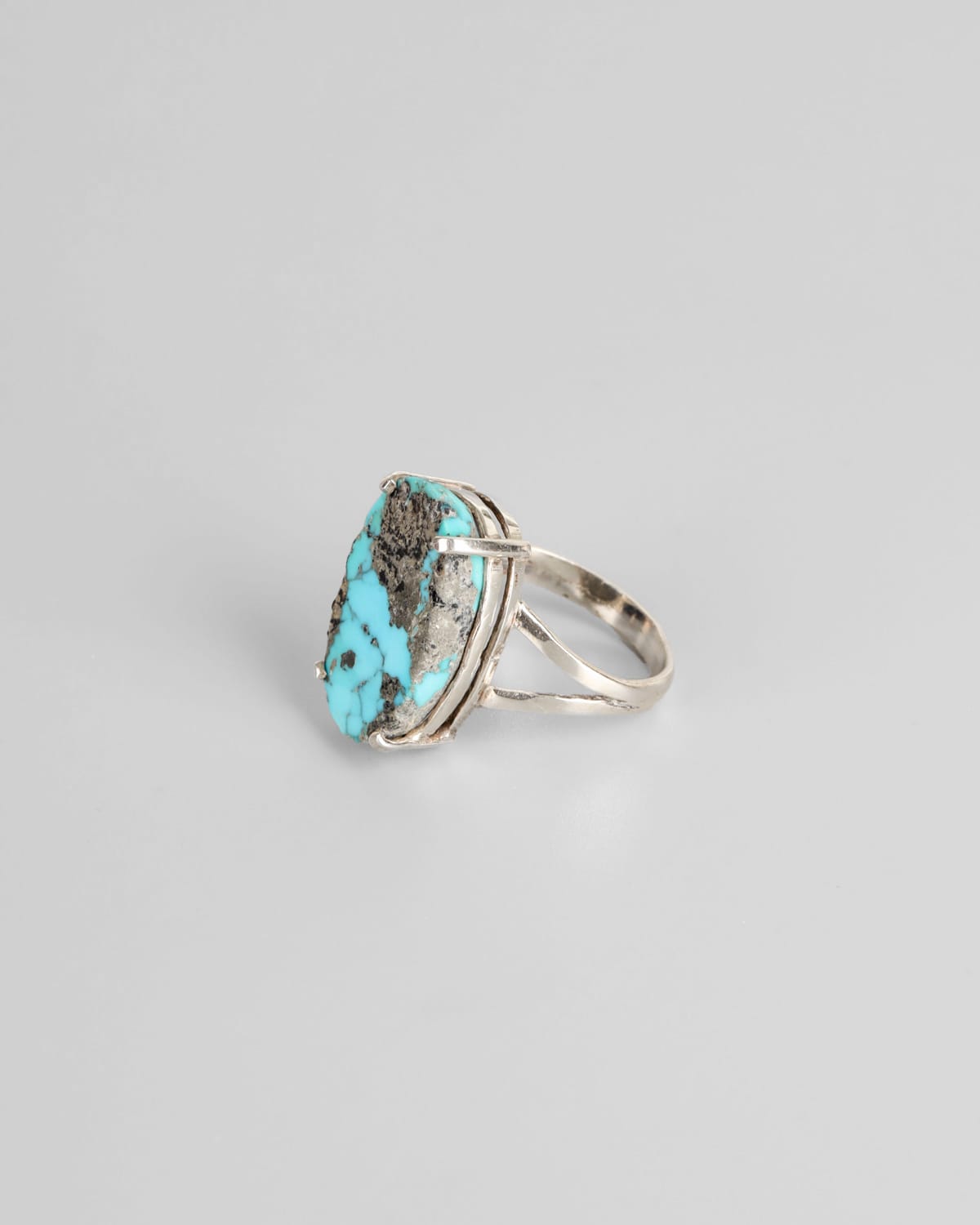 Women’s Iranian Nishapur Turquoise Ring