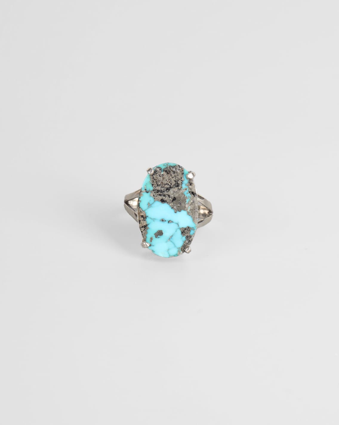 Women’s Iranian Nishapur Turquoise Ring