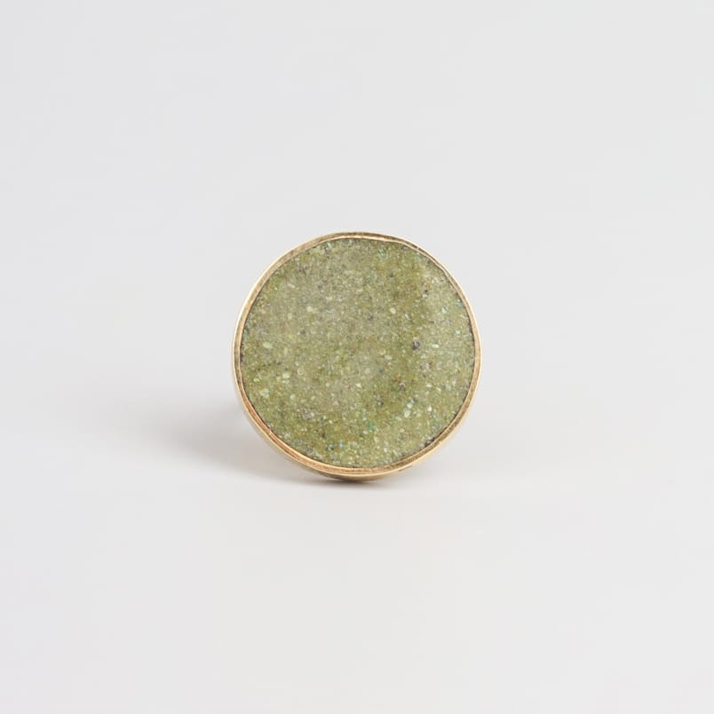 Bamyan Turquoise Oval Signet Ring