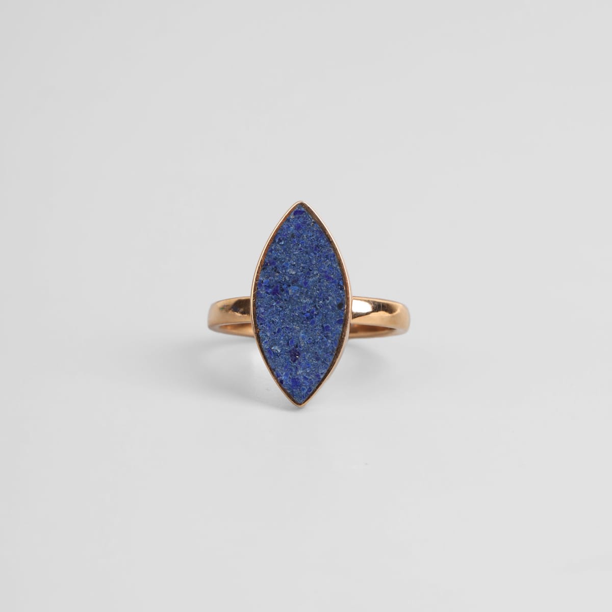 Lapis Lazuli Marquise Ring