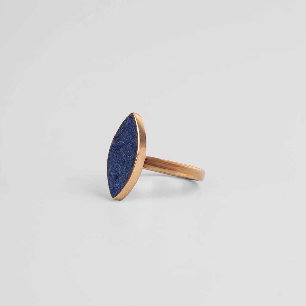 Lapis Lazuli Marquise Ring