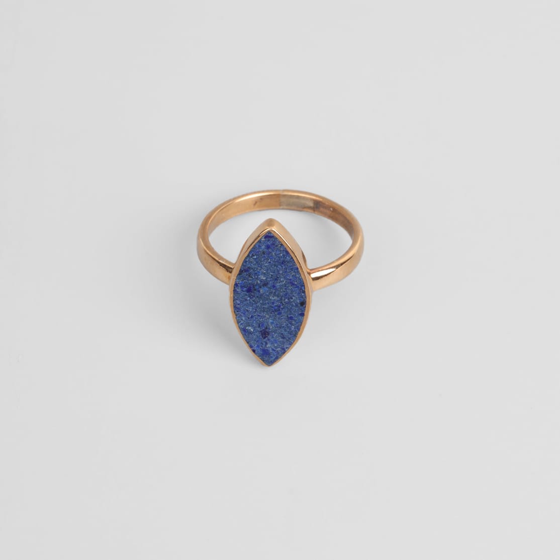 Lapis Lazuli Marquise Ring