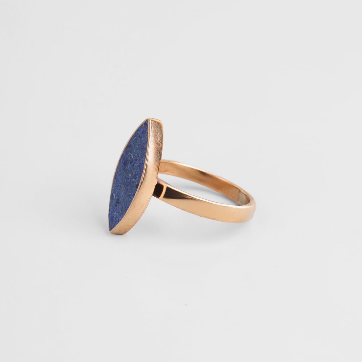 Lapis Lazuli Marquise Ring