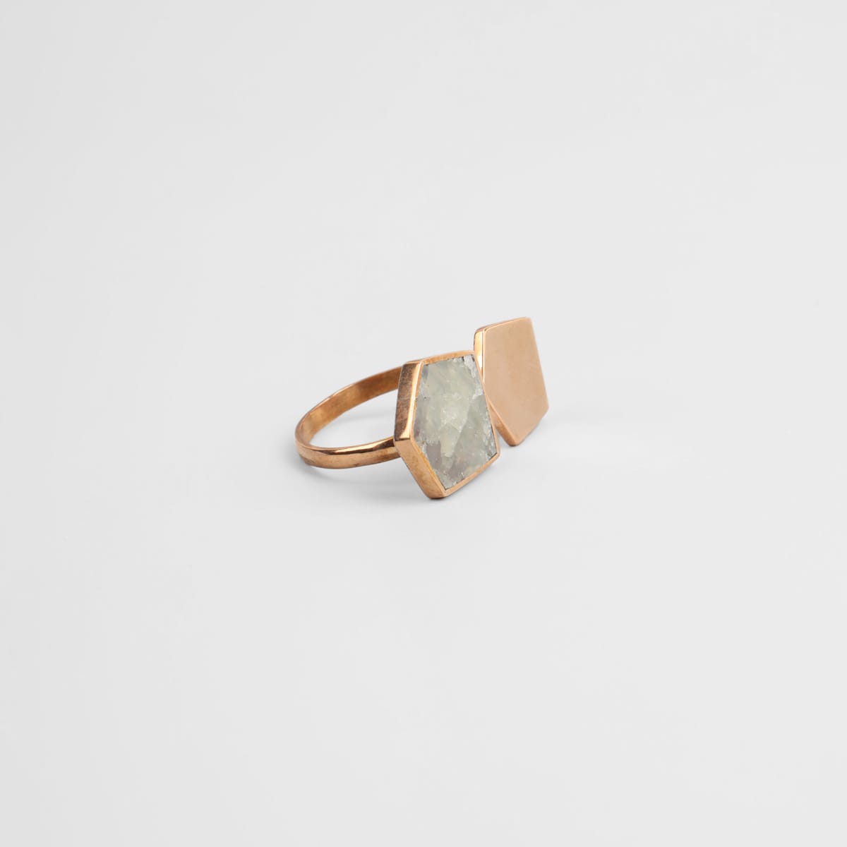 Scapolite Gemstone Ring