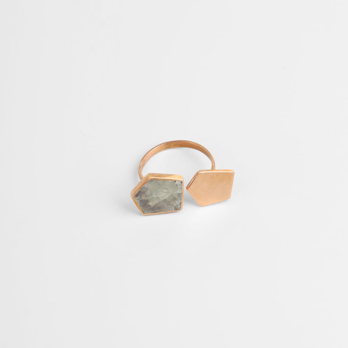 Scapolite Gemstone Ring
