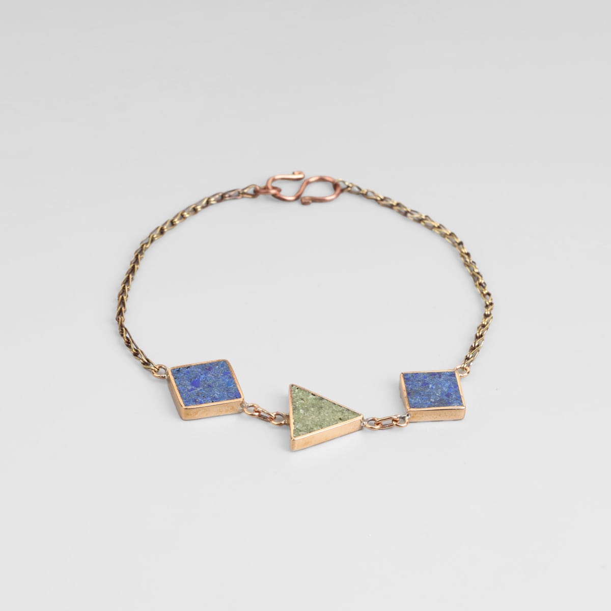 Lapis Lazuli & Bamyan Turquoise Bracelet