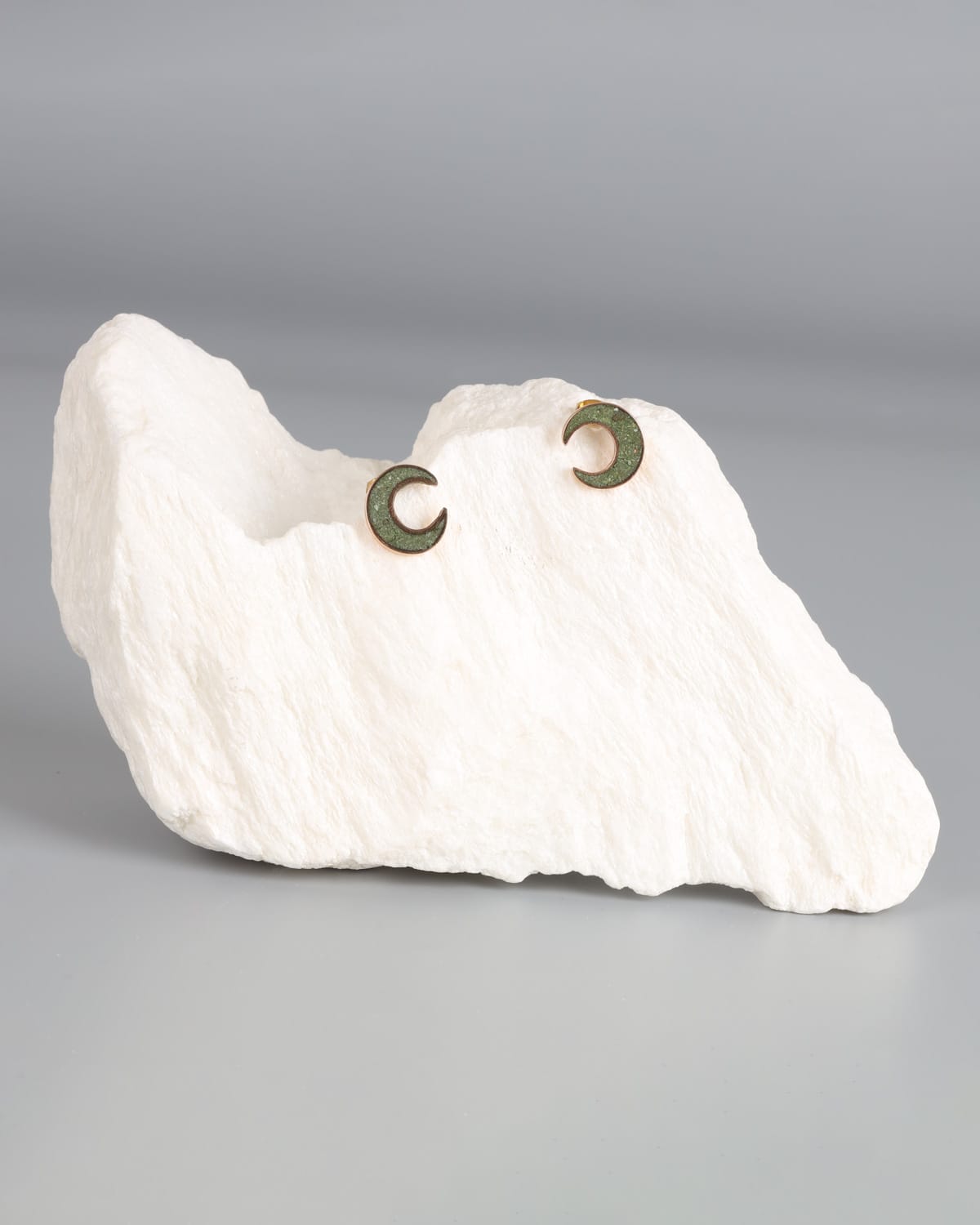 Half Moon Bamyan Turquoise Earring
