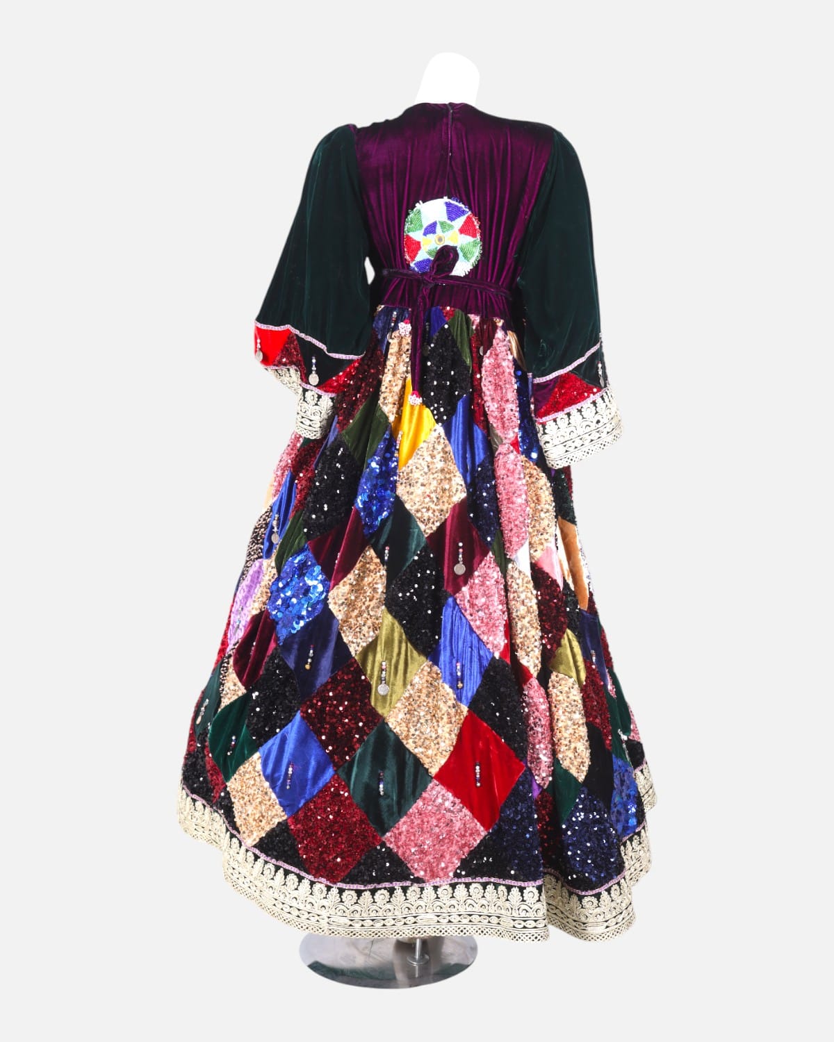 Afghan Handcrafted Sequin Dress