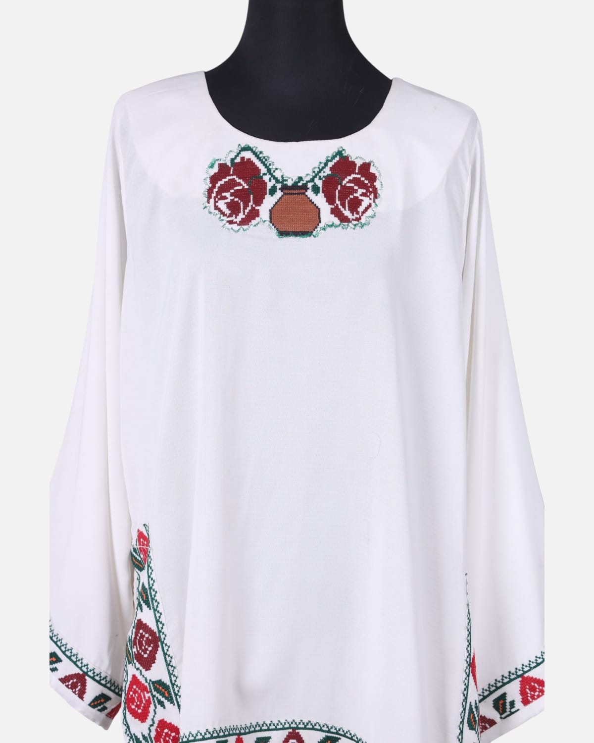 Hand Embroidered Afghan Top