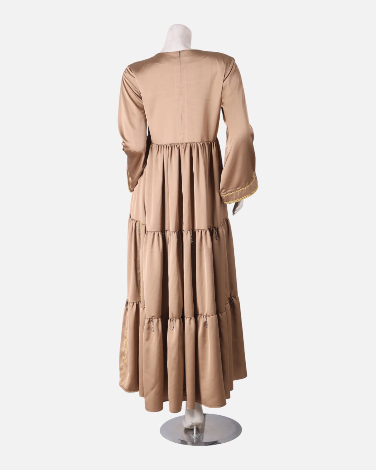 Afghan Traditional Satin Dress