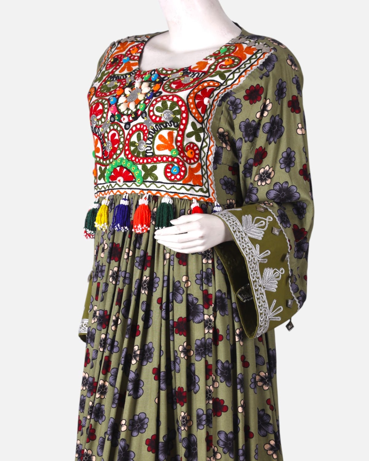 Afghan Traditional Cotton Dress