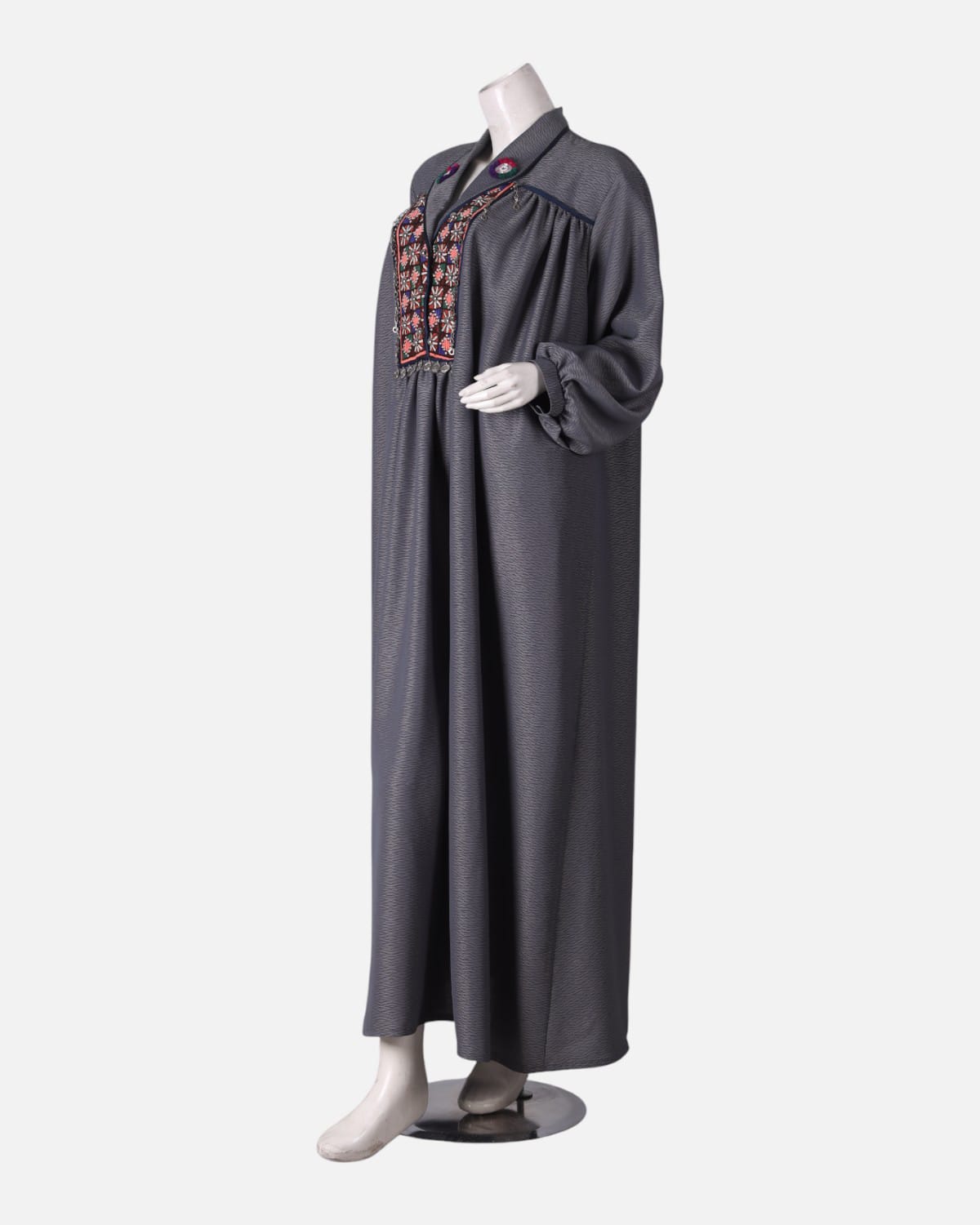 Afghan Long Hijab Design Satin Piece