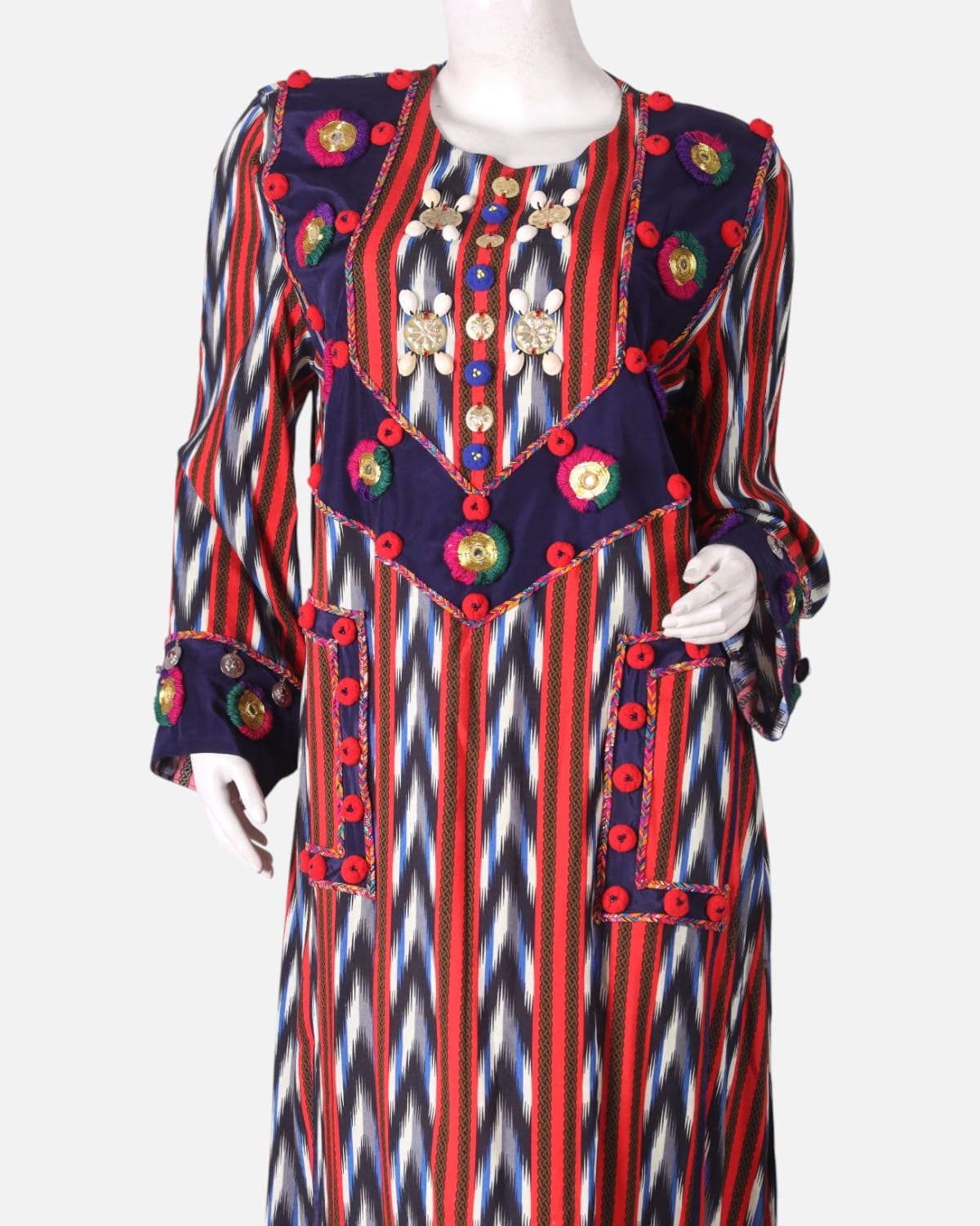 Afghan Cotton Punjabi Dress